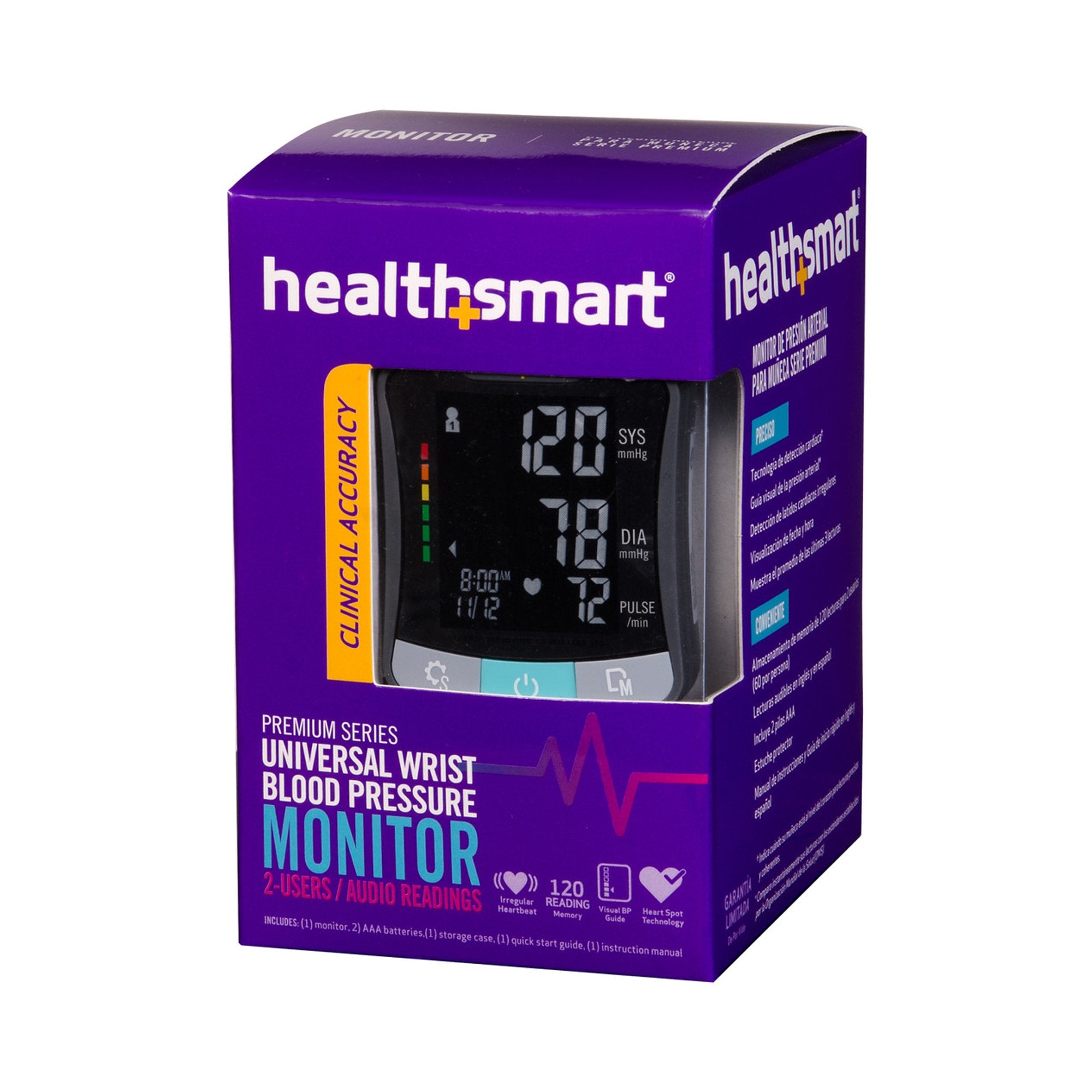 Home Automatic Digital Blood Pressure Monitor MABIS® One Size Fits Most Cuff Nylon Cuff Talking Model - image 3