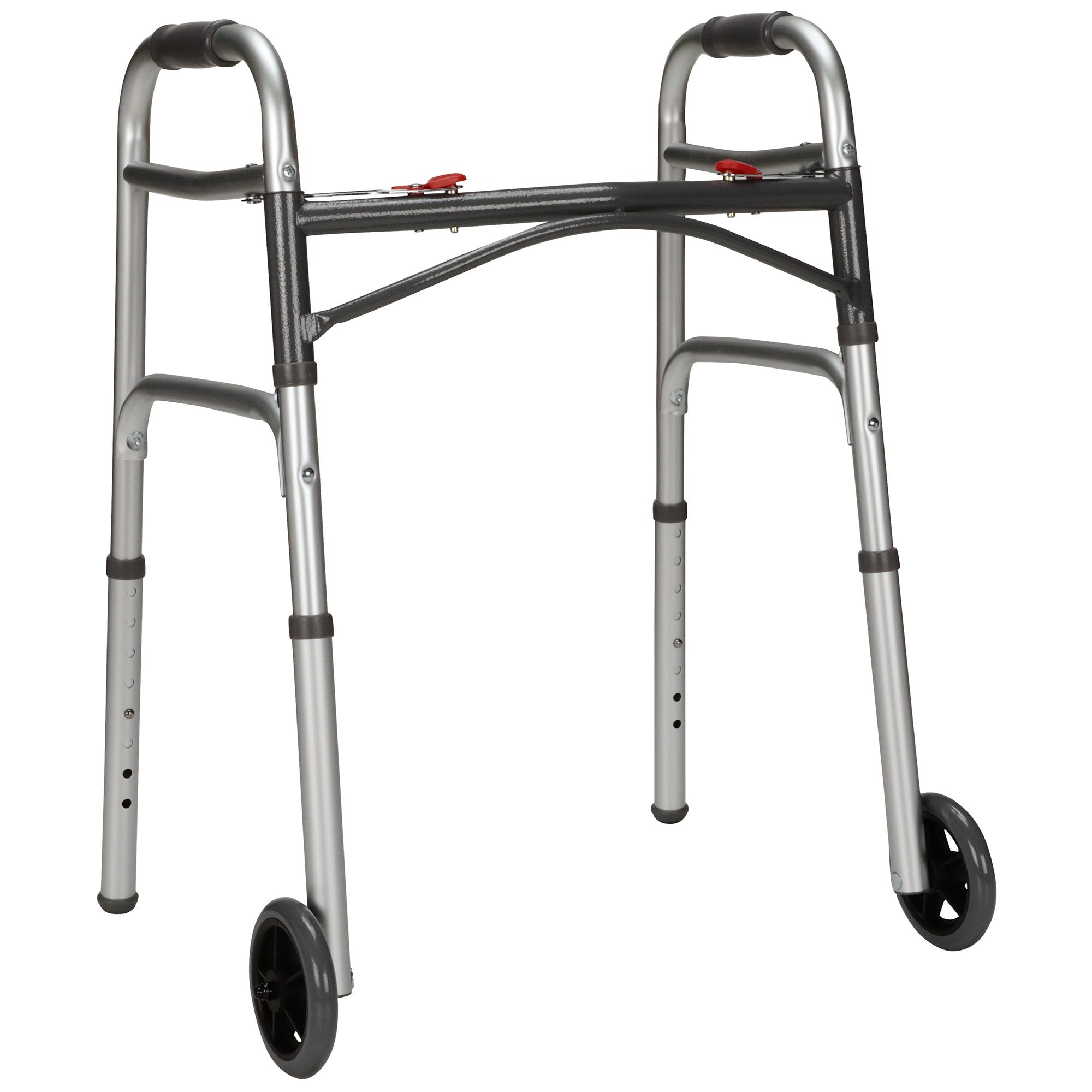 McKesson Aluminum Folding Walker, 25 – 32¼ Inch Height