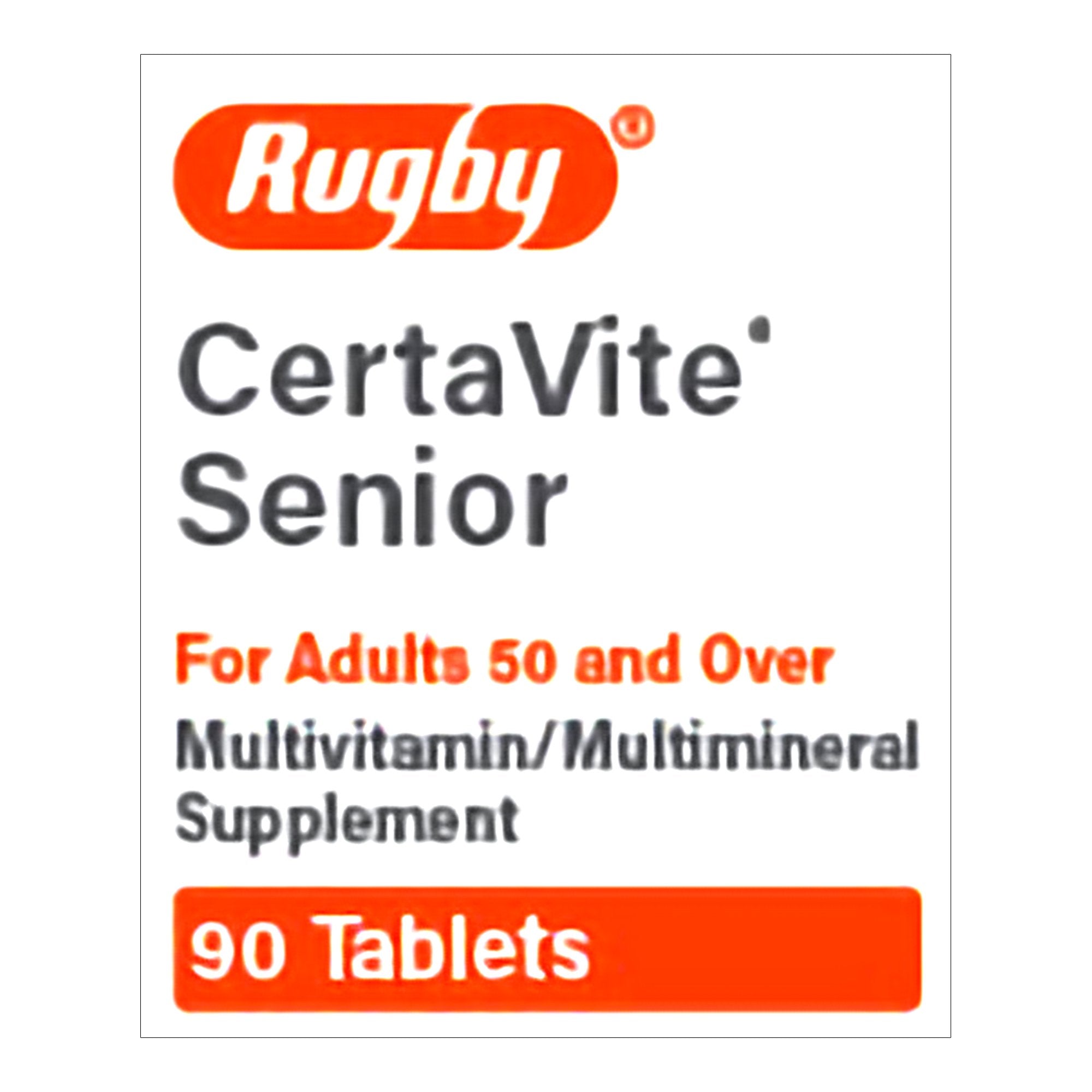 Multivitamin Supplement 0.4 - 300 - 250 mg Strength Tablet 90 per Bottle