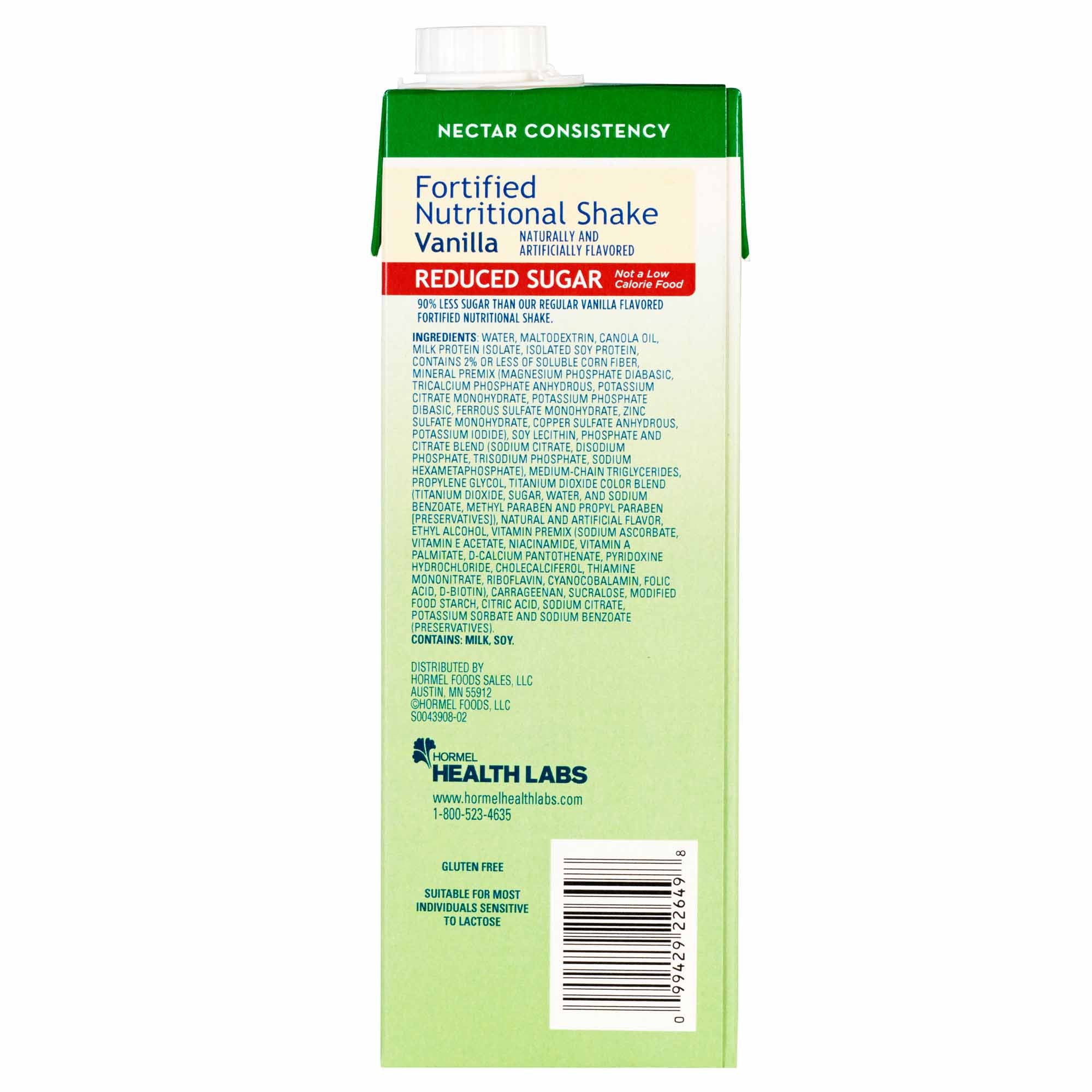 Oral Supplement Med Pass® Reduced Sugar Vanilla Flavor Liquid 32 oz. Carton - image 4