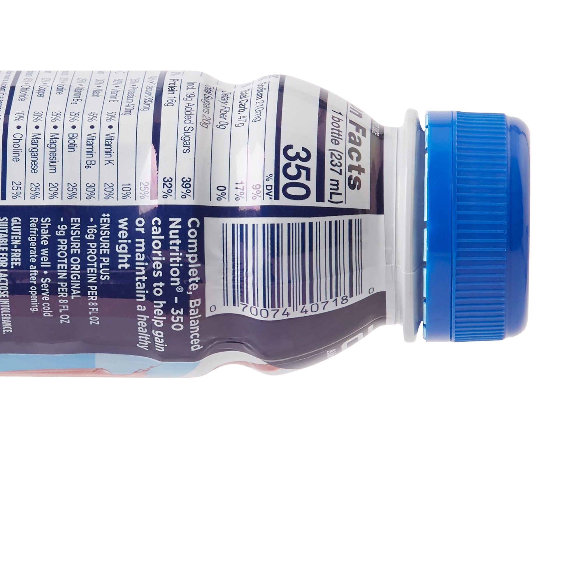 Oral Supplement Ensure® Plus Nutrition Shake Strawberry Flavor Liquid 8 oz. Bottle - image 5