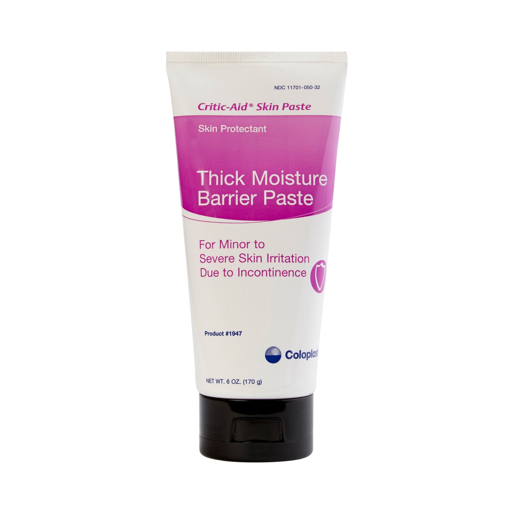 Skin Protectant Critic-Aid® 6 oz. Tube Unscented Paste CHG Compatible