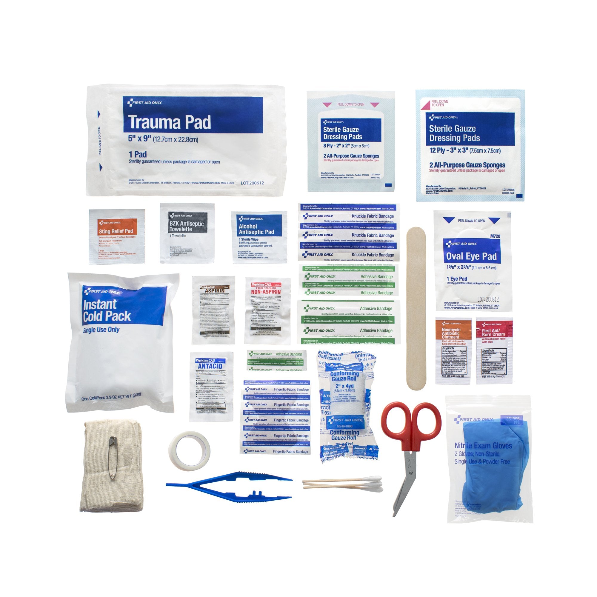 First Aid Kit McKesson 50 Person Plastic Case - image 2
