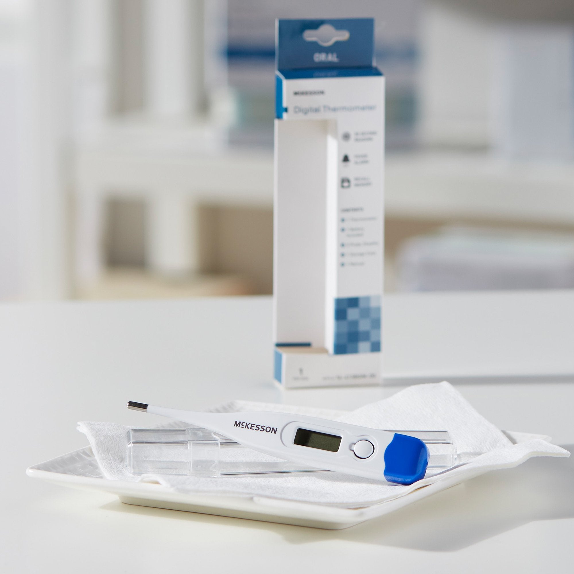 Digital Stick Thermometer McKesson Oral Probe Handheld - image 9