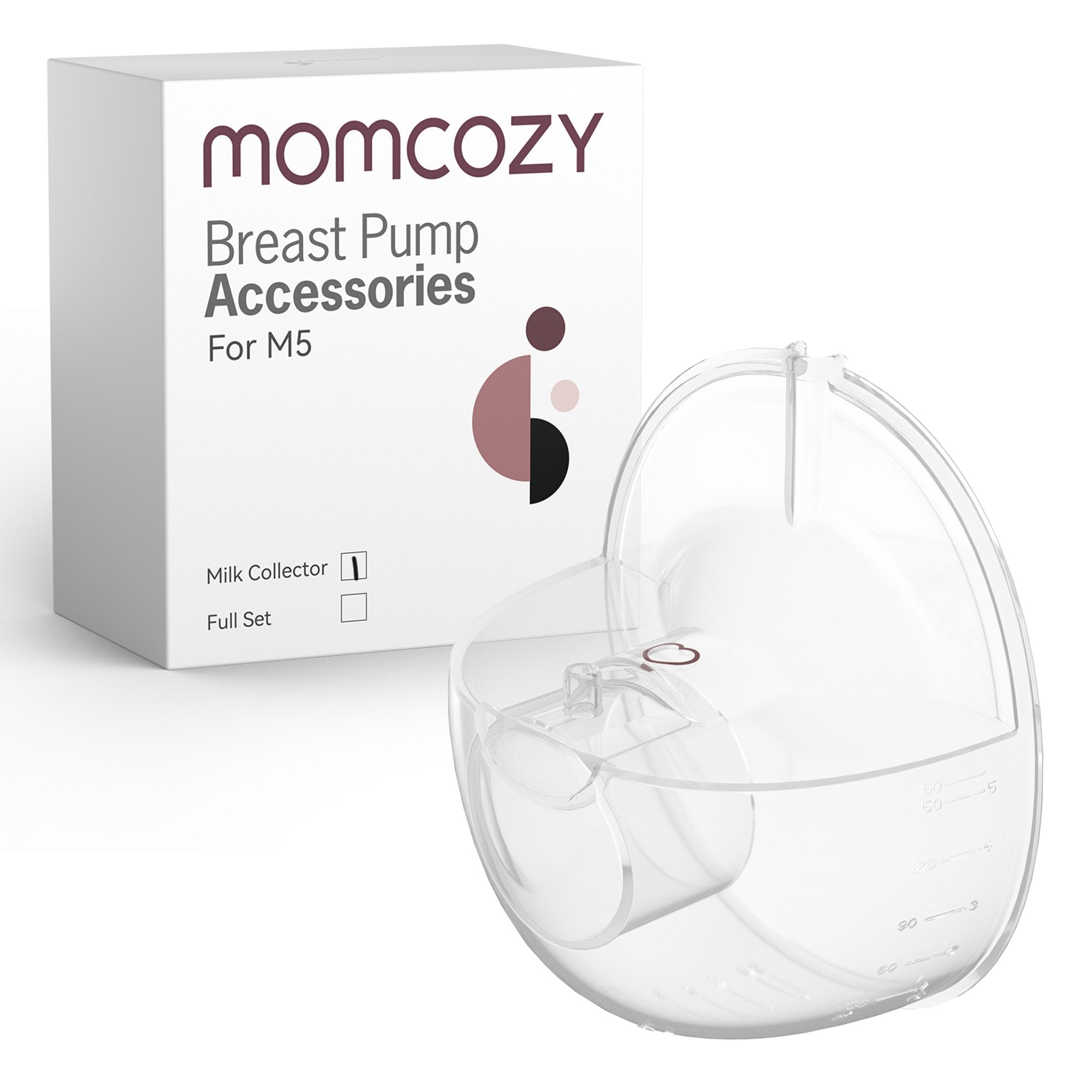 Momcozy Breast Milk Collection Container Cup for M5 Wearable Breast Pump