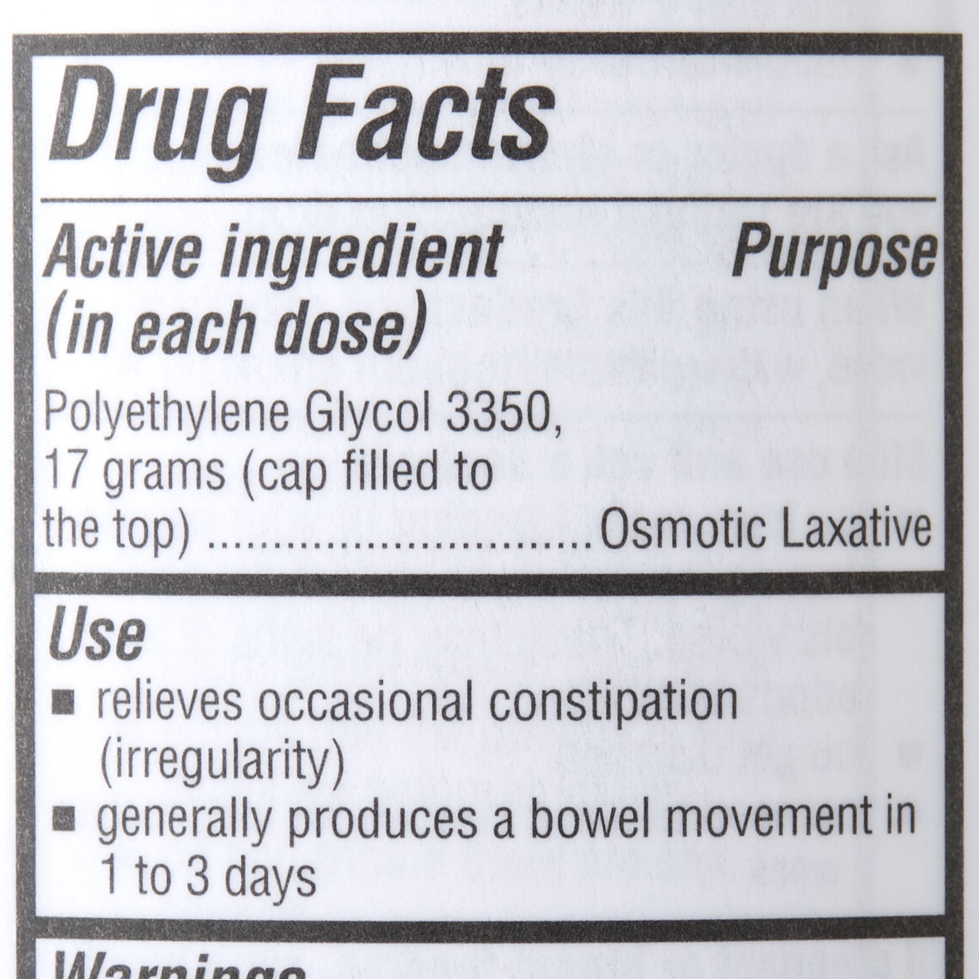 Laxative Geri-Care® Powder 8.3 oz. Polyethylene Glycol 3350 - image 2