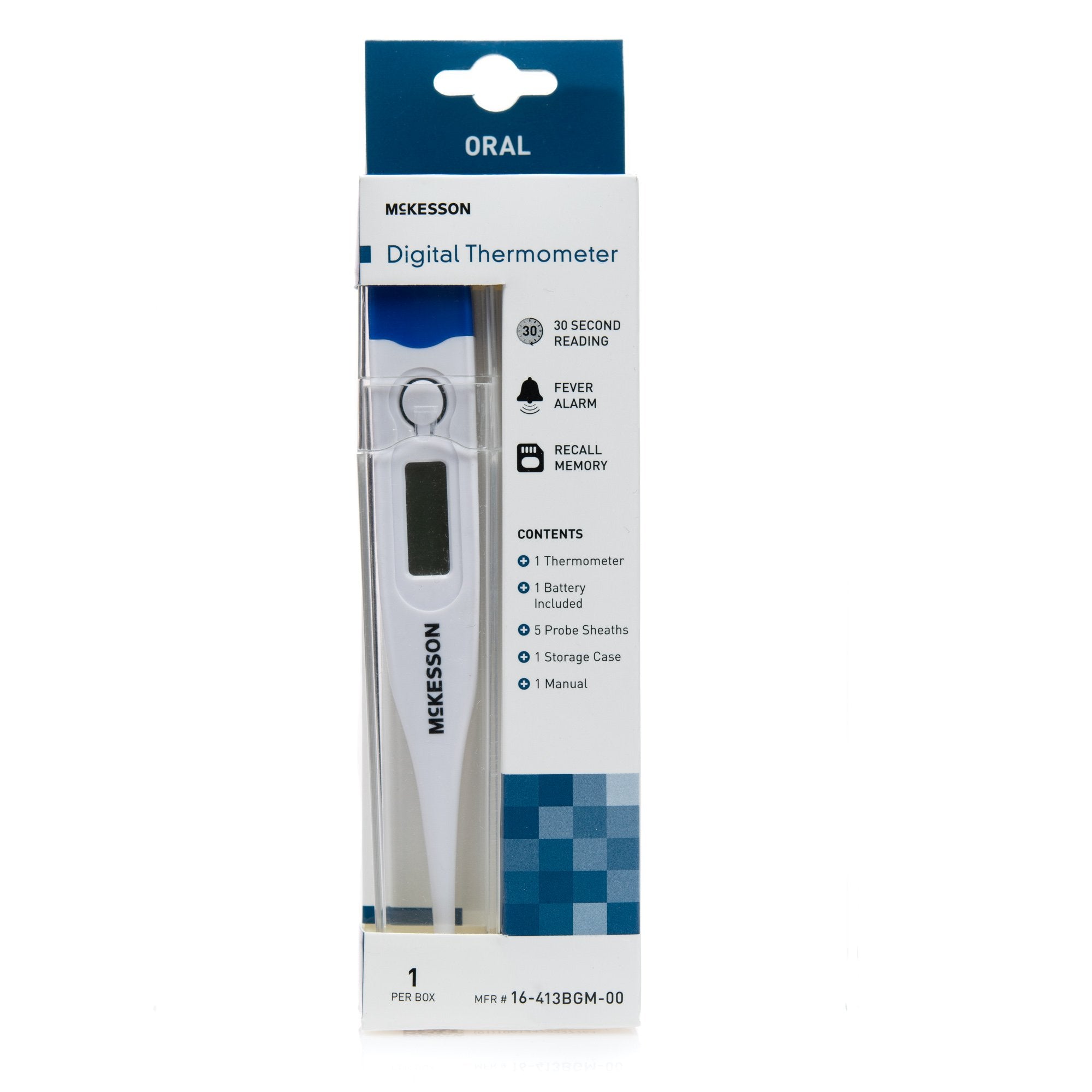 Digital Stick Thermometer McKesson Oral Probe Handheld - image 7