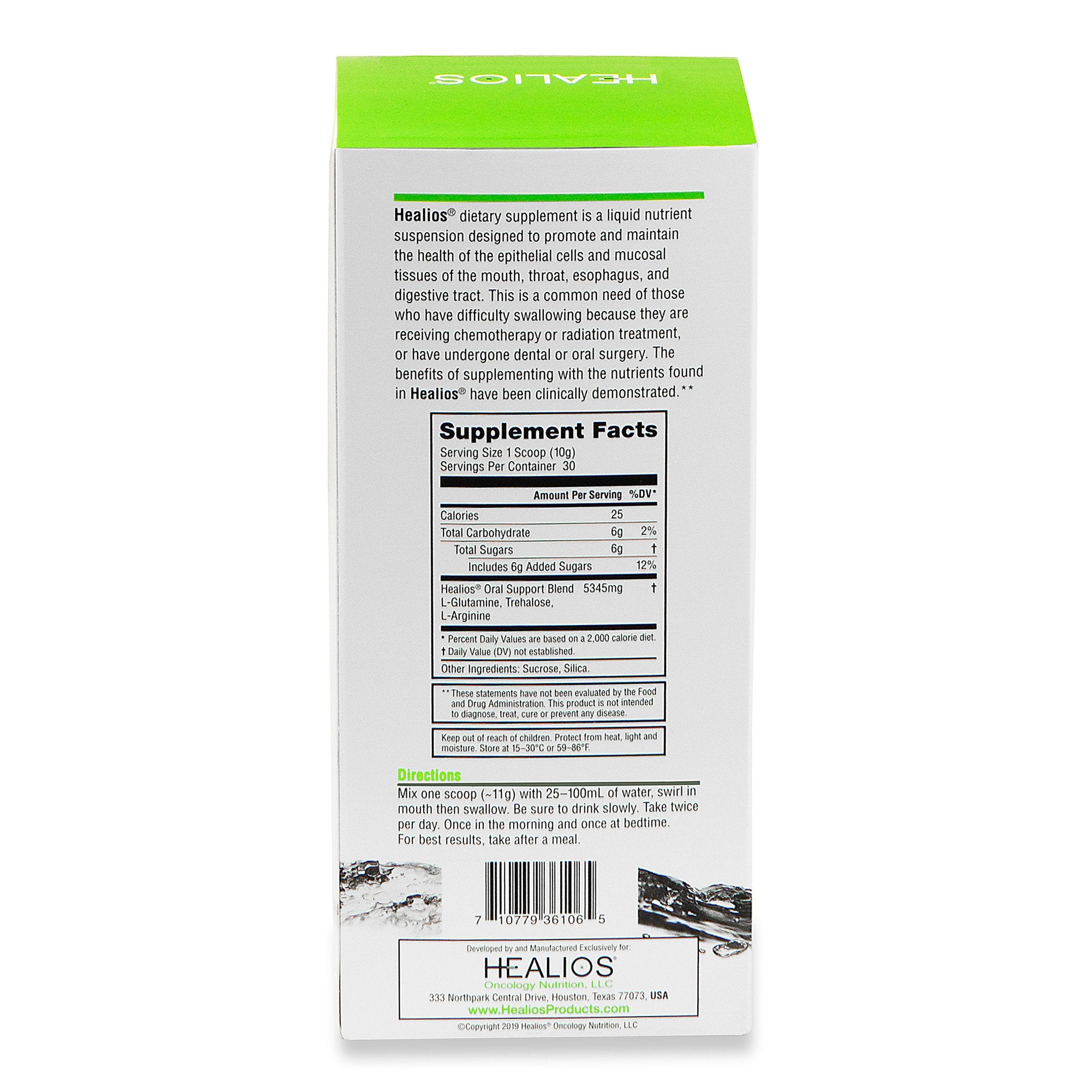 Oral Supplement Healios® Unflavored Powder 10.93 oz. Jar - image 7