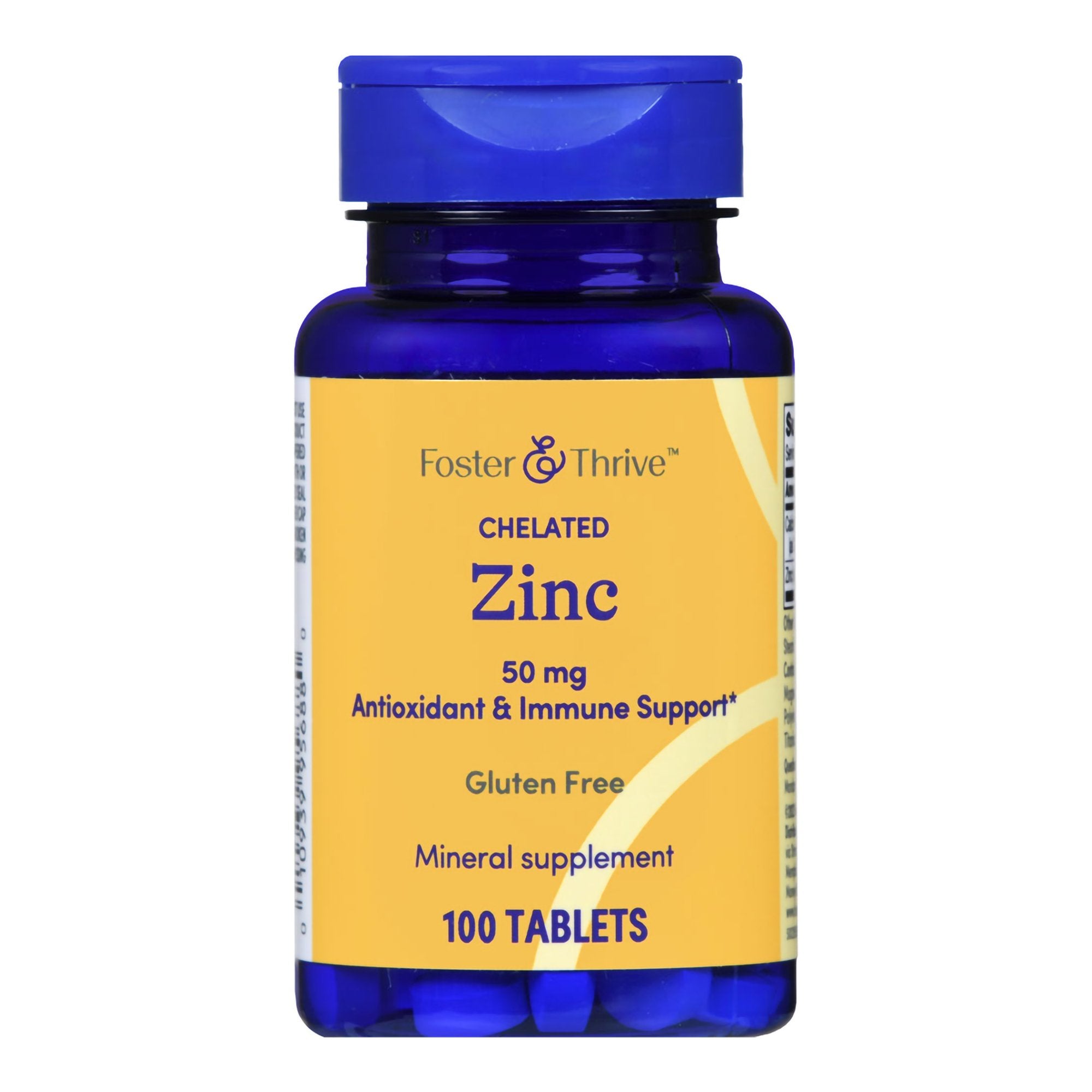 Foster & Thrive™ Chelated Zinc 50 mg Tablets