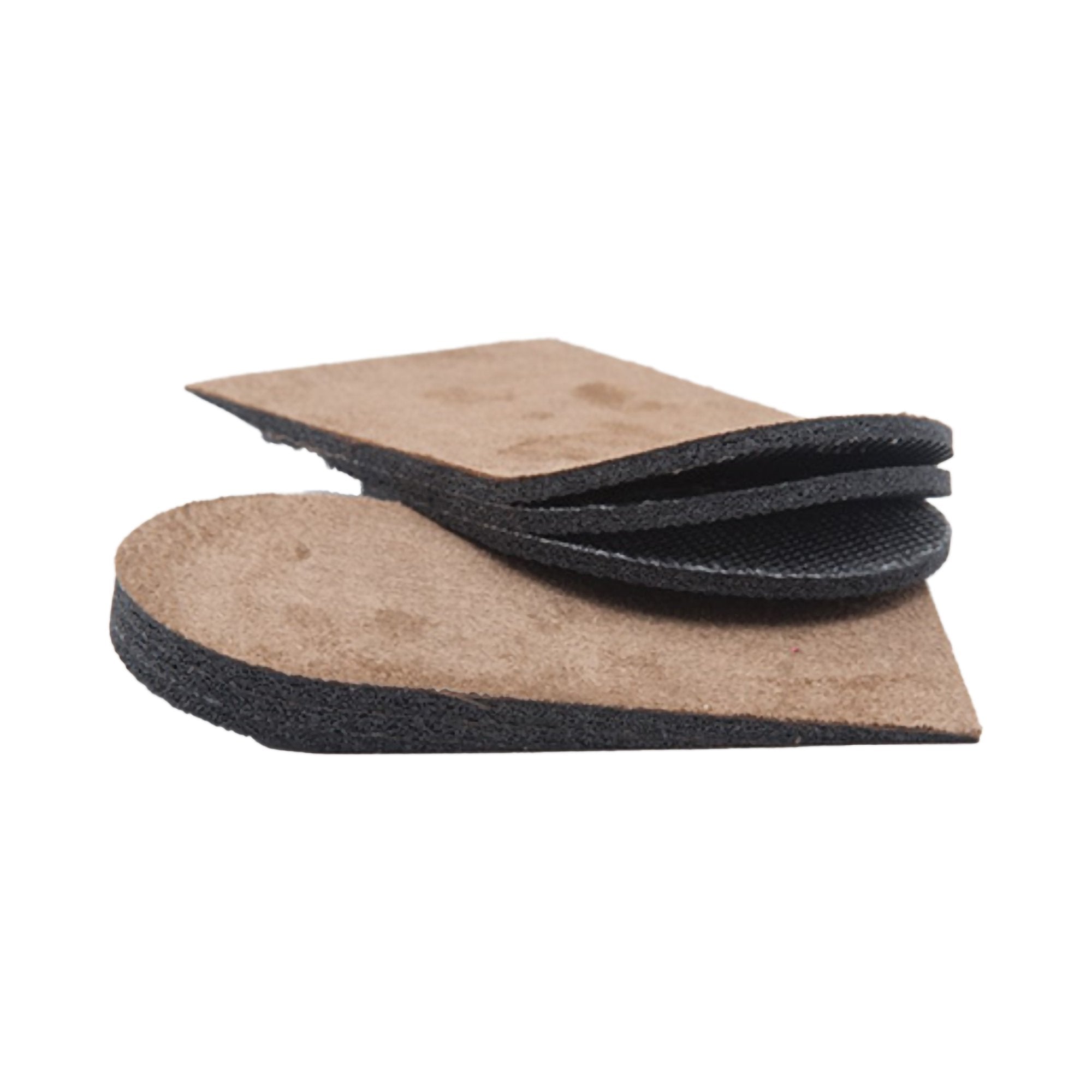 Heel Lift McKesson Leg Lifter Foam Core / Suede Top Women 8 to 11 / Men 6 to 9 Passion Mocha