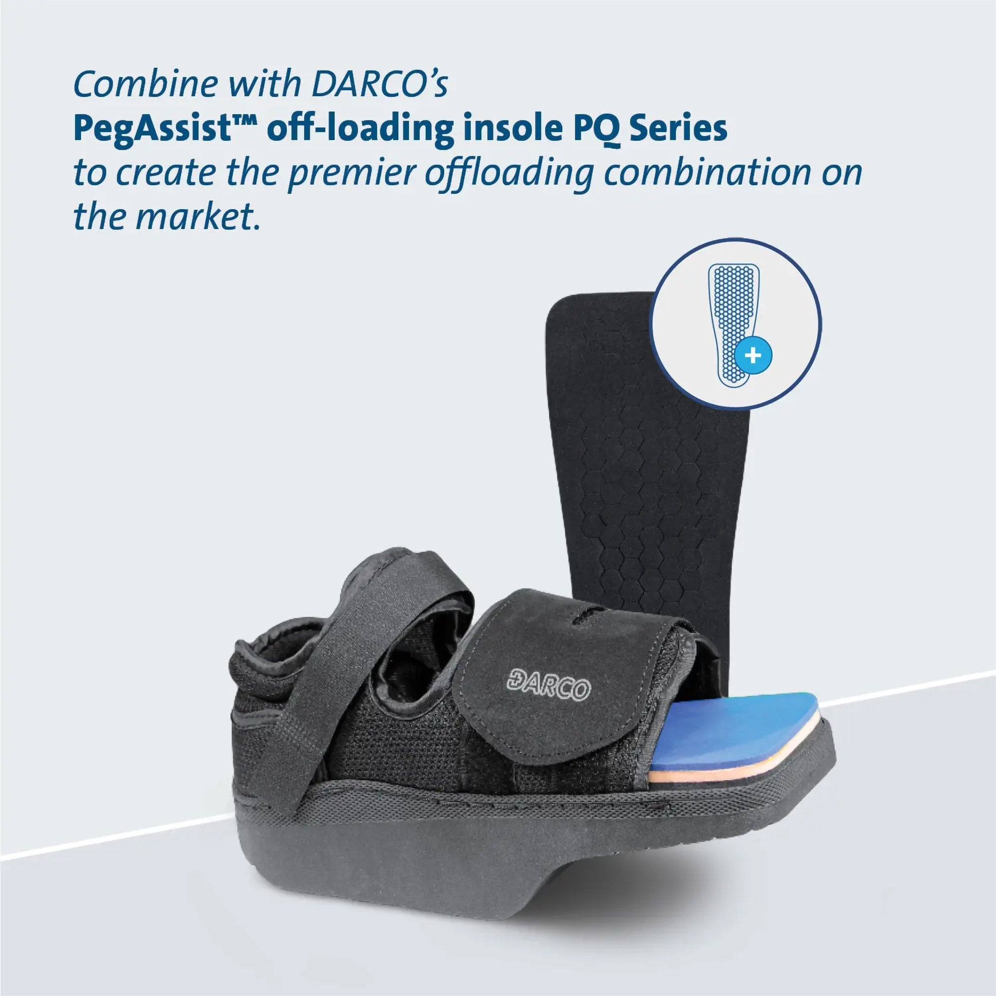 Post-Op Shoe Darco® OrthoWedge™ X-Large Male Black - image 6