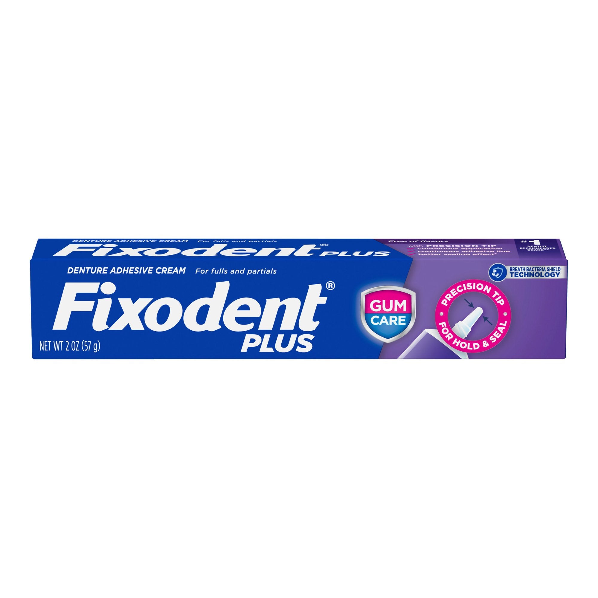 Fixodent Plus Denture Adhesive Cream Gum Care
