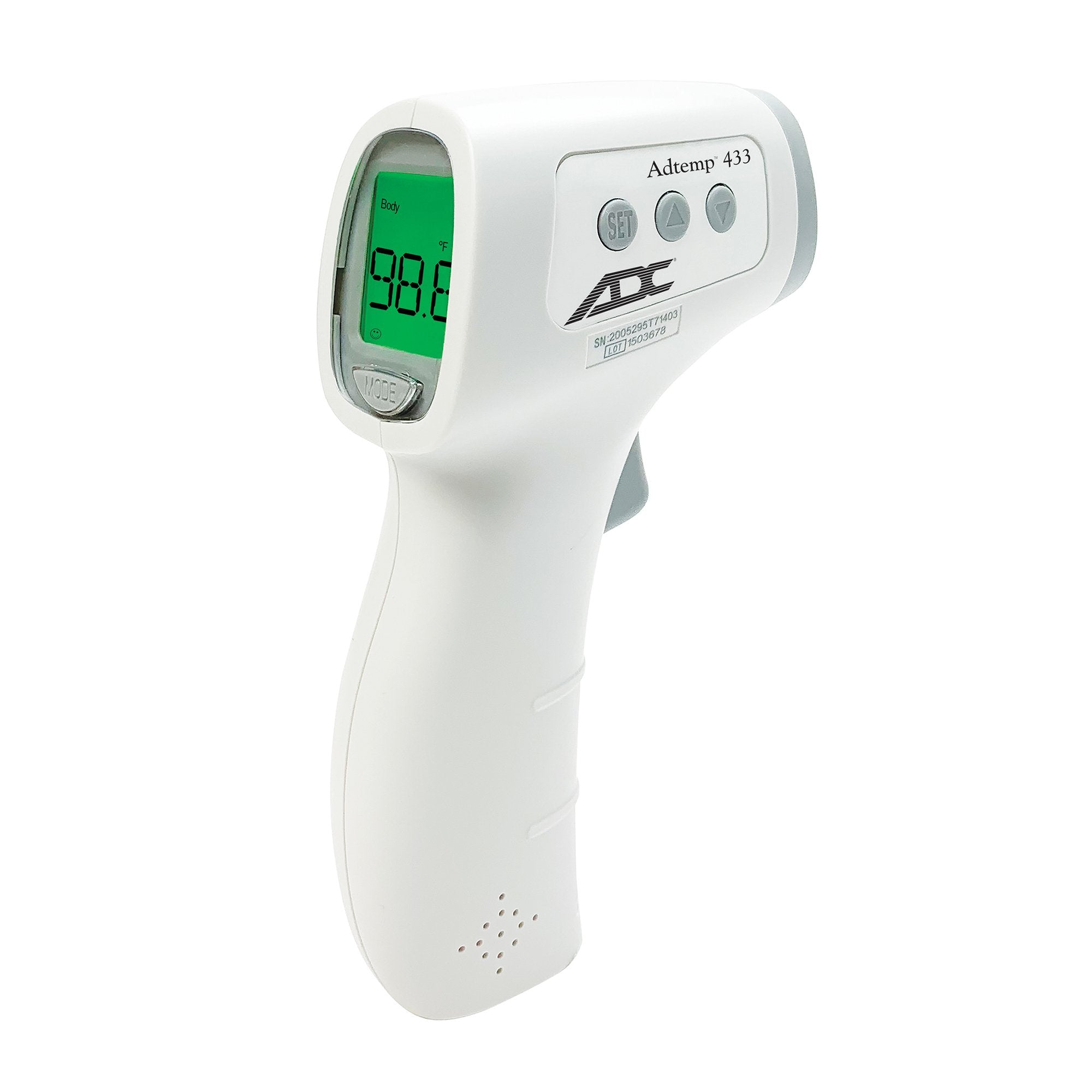 Non-Contact Skin Surface Thermometer Adtemp™ Infrared Skin Probe Handheld