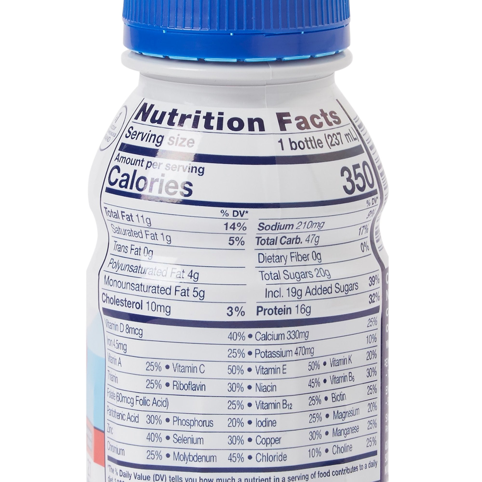 Oral Supplement Ensure® Plus Nutrition Shake Vanilla Flavor Liquid 8 oz. Bottle - image 3