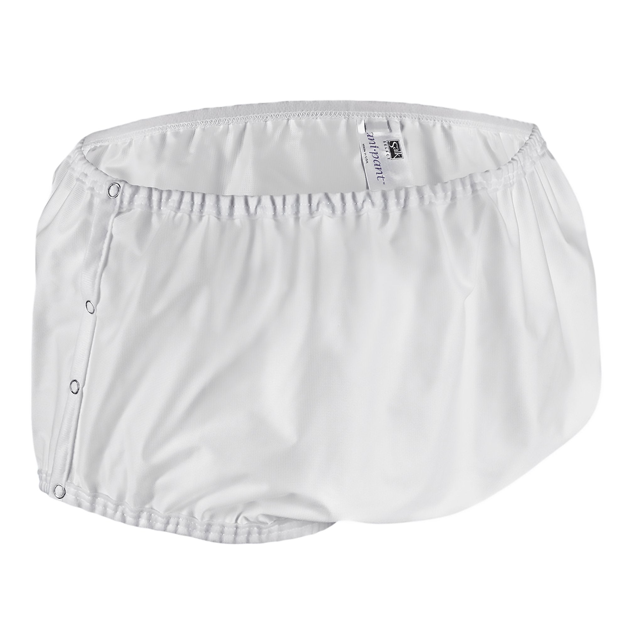 Sani-Pant™ Protective Underwear Unisex Nylon / Plastic Small Snap Closure Reusable