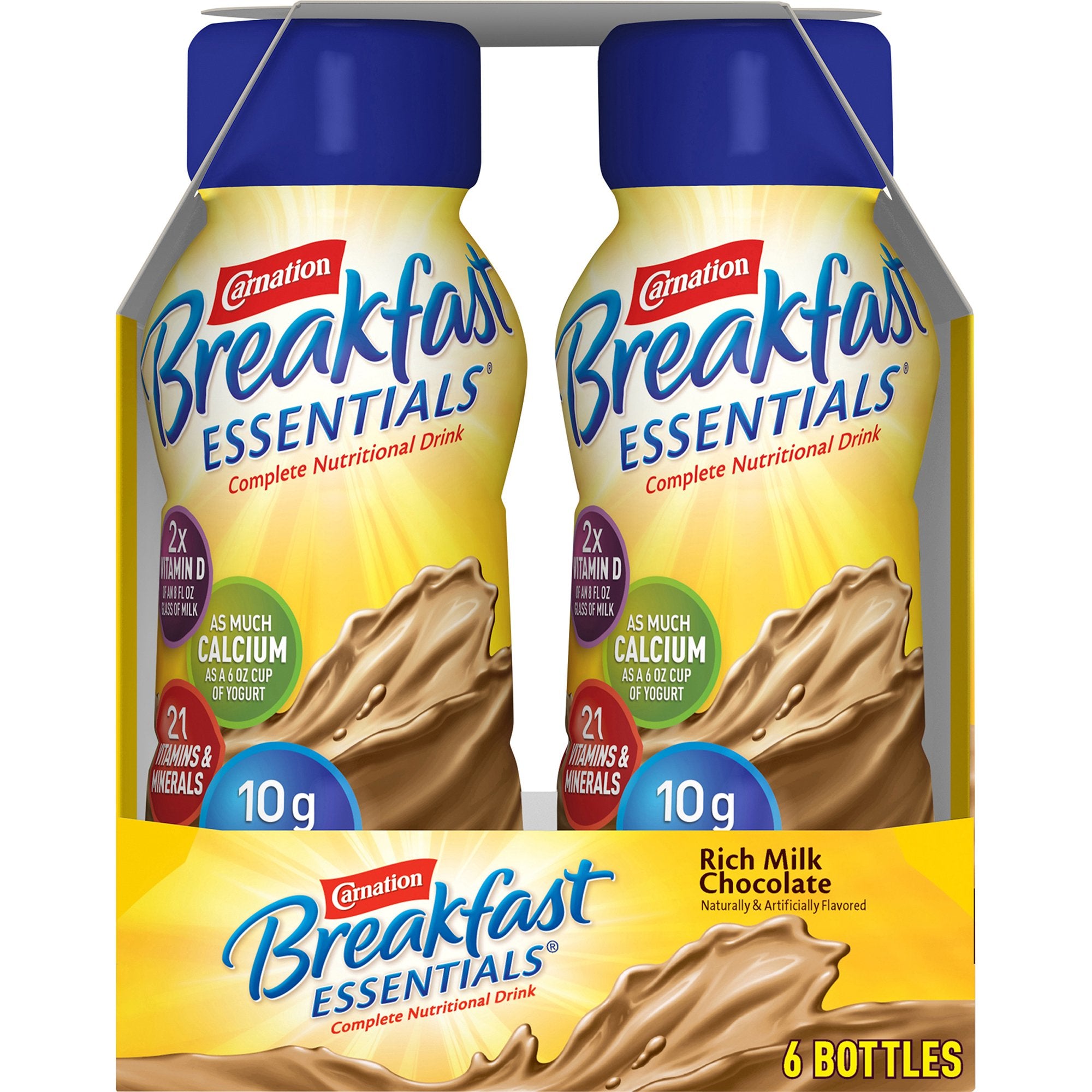 Oral Supplement Carnation Breakfast Essentials® Rich Milk Chocolate Flavor Liquid 8 oz. Bottle - image 5