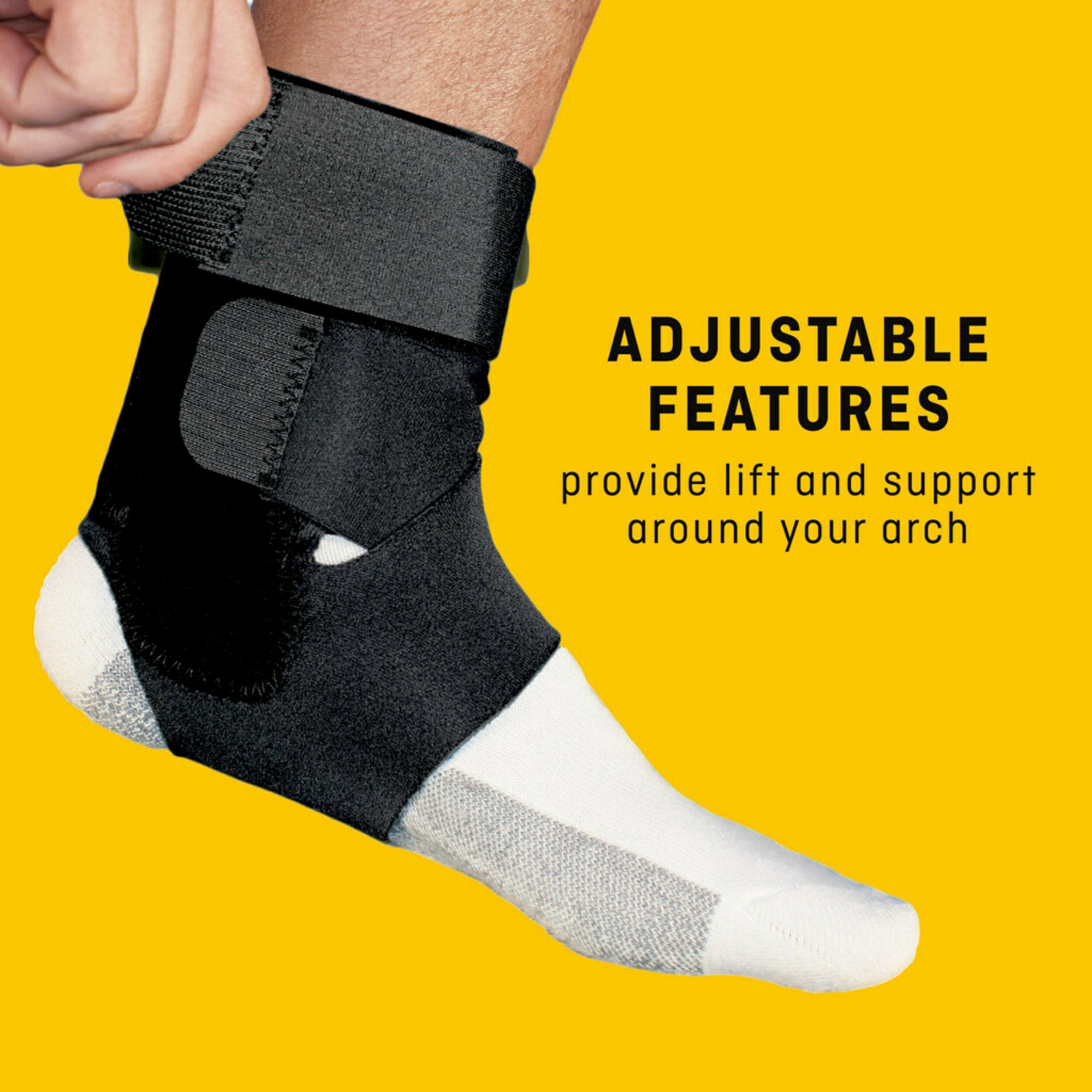 Ankle Support 3M™ Futuro™ Sport Deluxe One Size Fits Most D-Ring / Hook and Loop Strap Closure Foot - image 6
