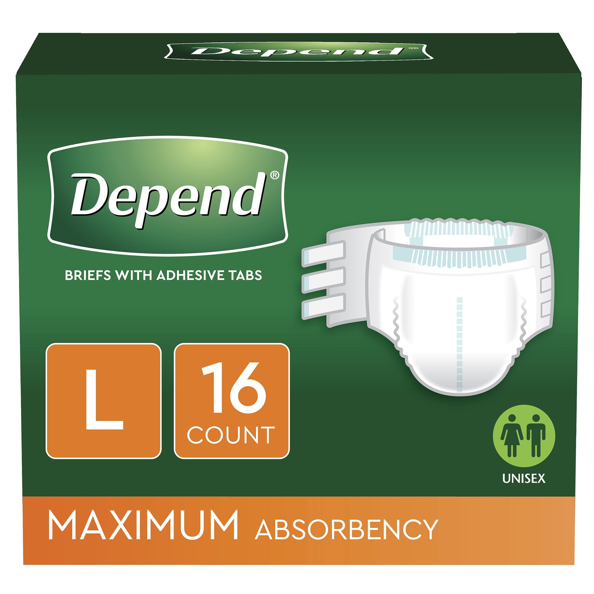 Depend® Fresh Protection™ Maximum Absorbency Underwear, Large
