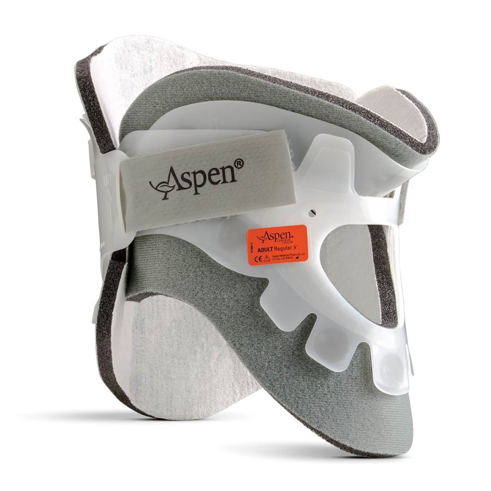 Rigid Cervical Collar Aspen® Preformed Adult Regular Two-Piece / Trachea Opening 13 to 21 Inch Neck Circumference - image 2