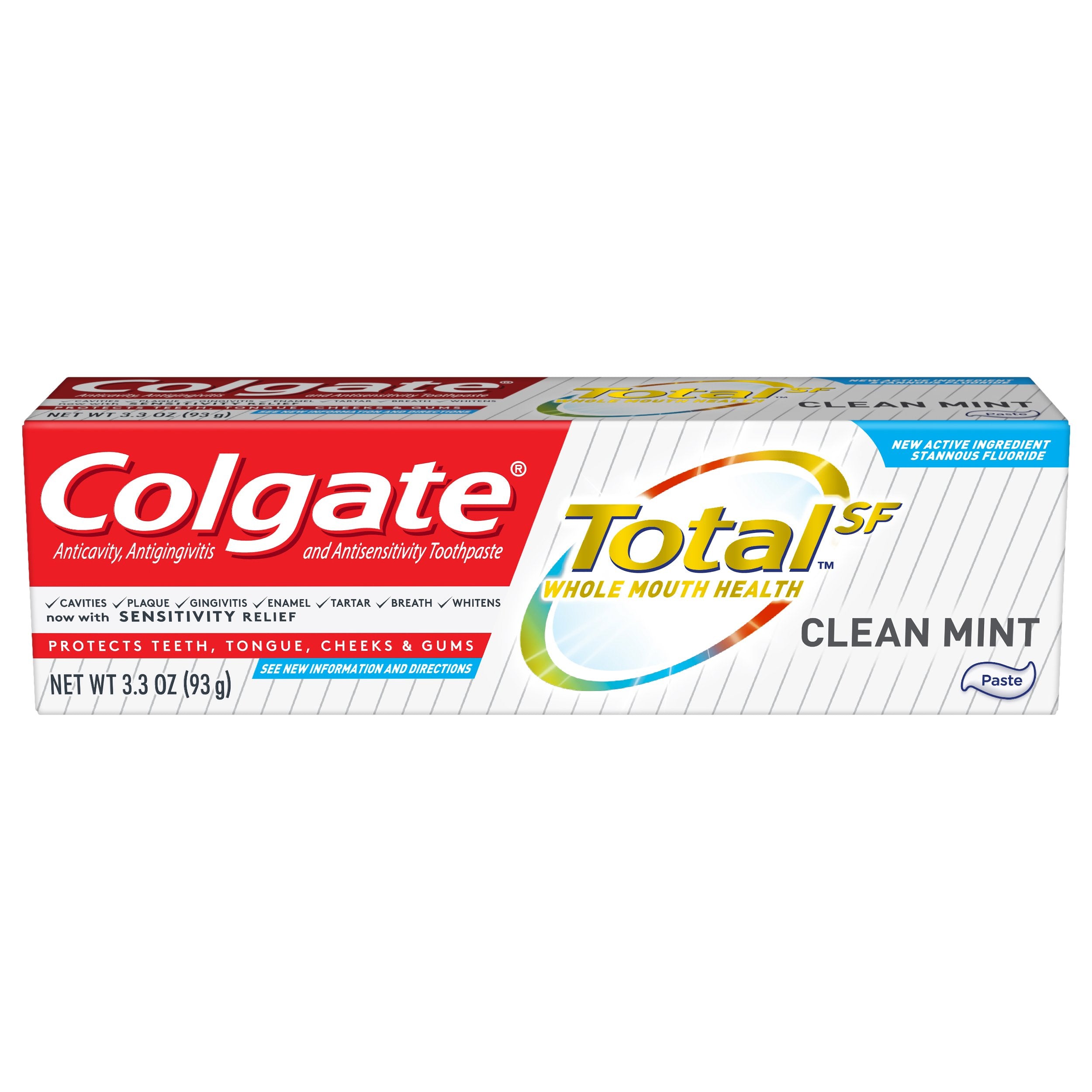 Toothpaste Colgate® Total Clean Mint Flavor 3.3 oz. Tube - image 2