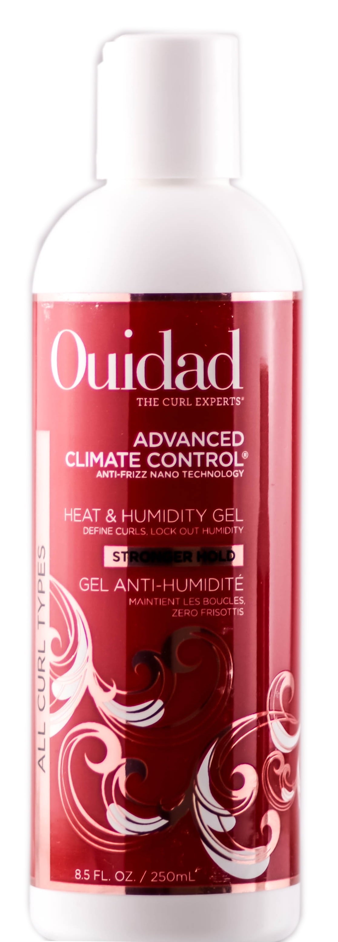 OUIDAD Advanced Climate Control Heat & Humidity Gel – Stronger Hold 8.5Oz/250Ml