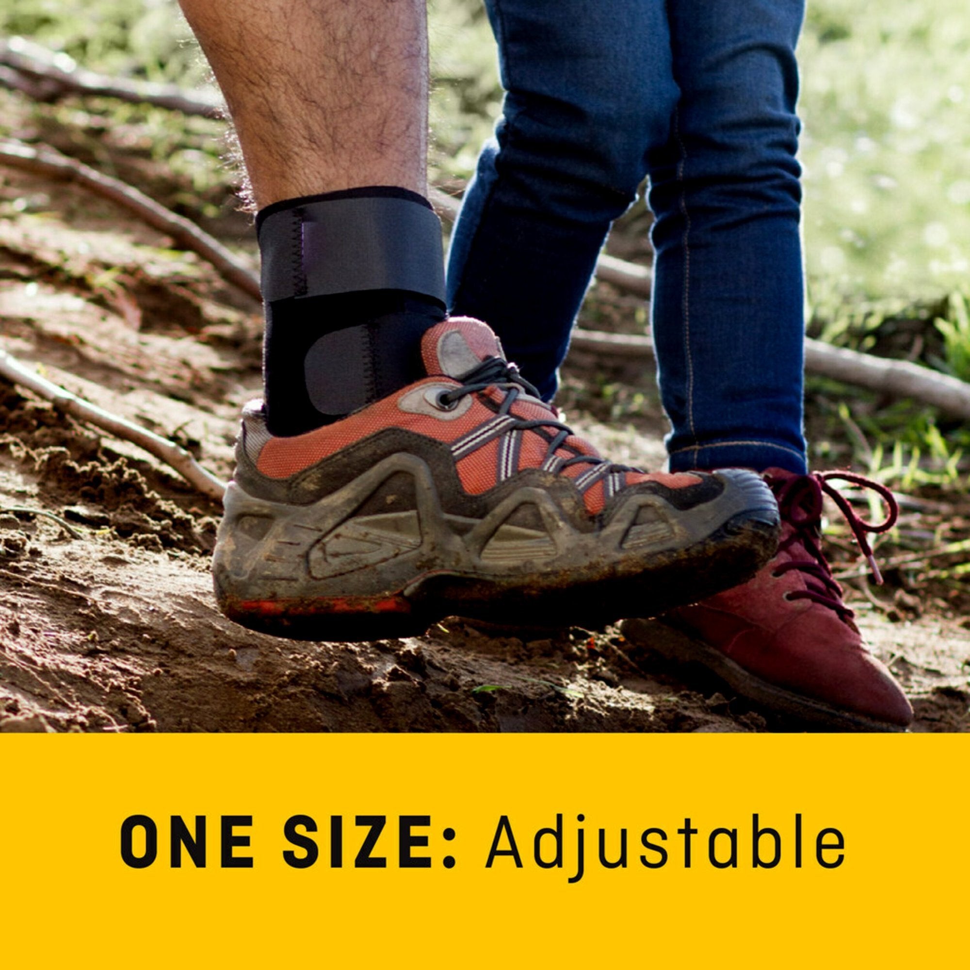 Ankle Support 3M™ Futuro™ Sport Deluxe One Size Fits Most D-Ring / Hook and Loop Strap Closure Foot - image 7