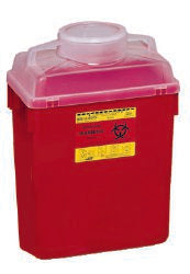 BD Multi-purpose Sharps Container, 6 Gallon, 17.5 x 12.8 x 8.8 Inch