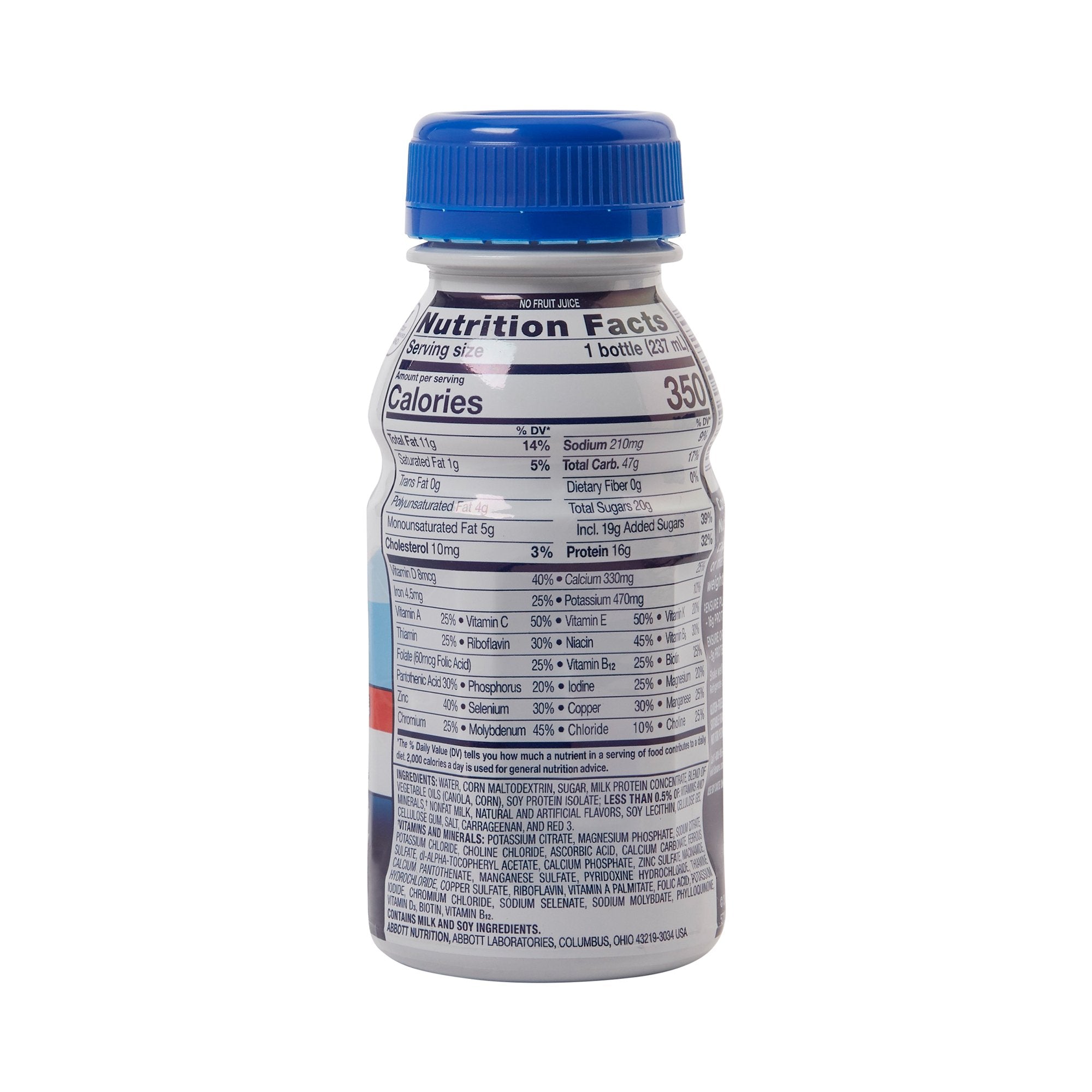 Oral Supplement Ensure® Plus Nutrition Shake Strawberry Flavor Liquid 8 oz. Bottle - image 4