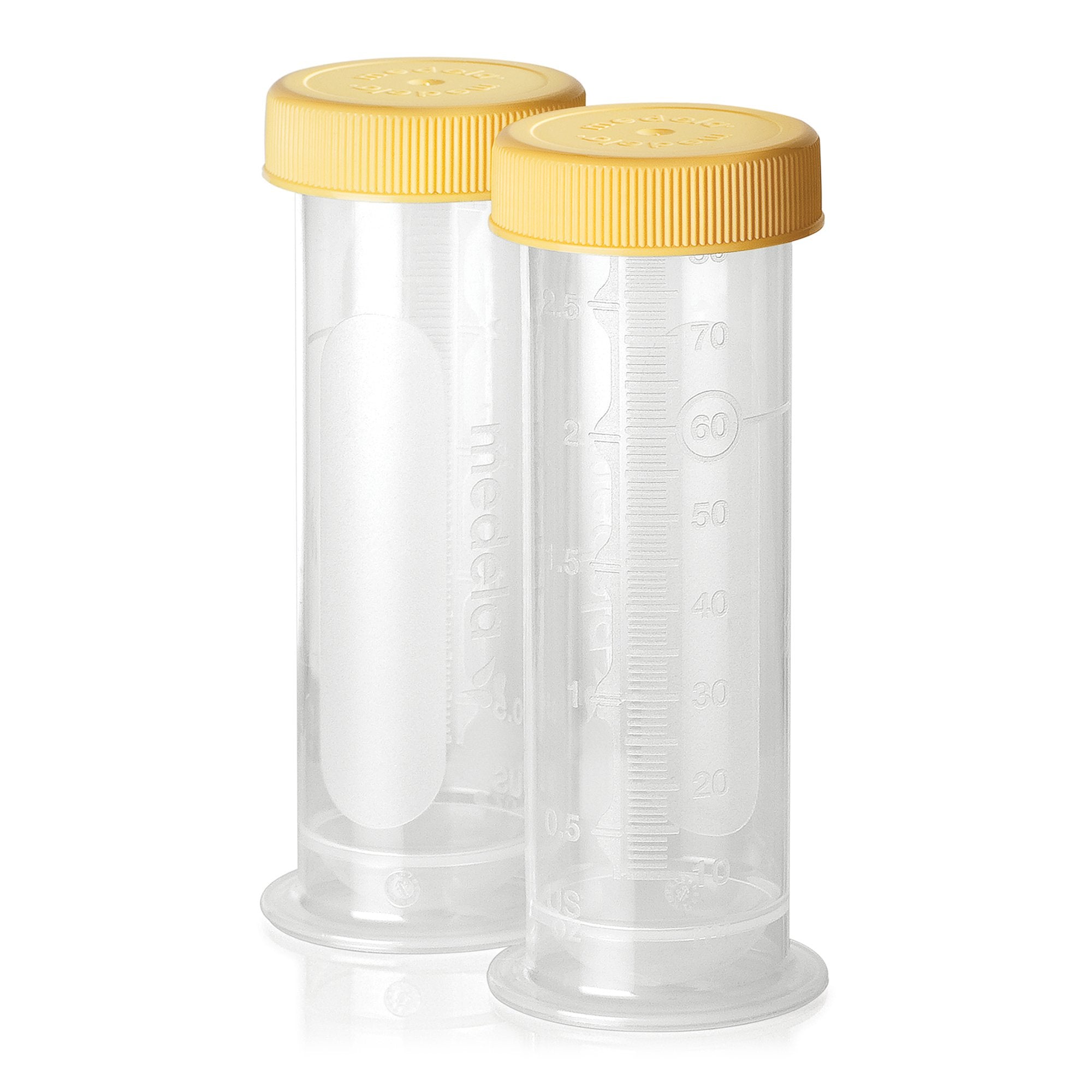 Breast Milk Storage Bottle 2.7 oz. Clear