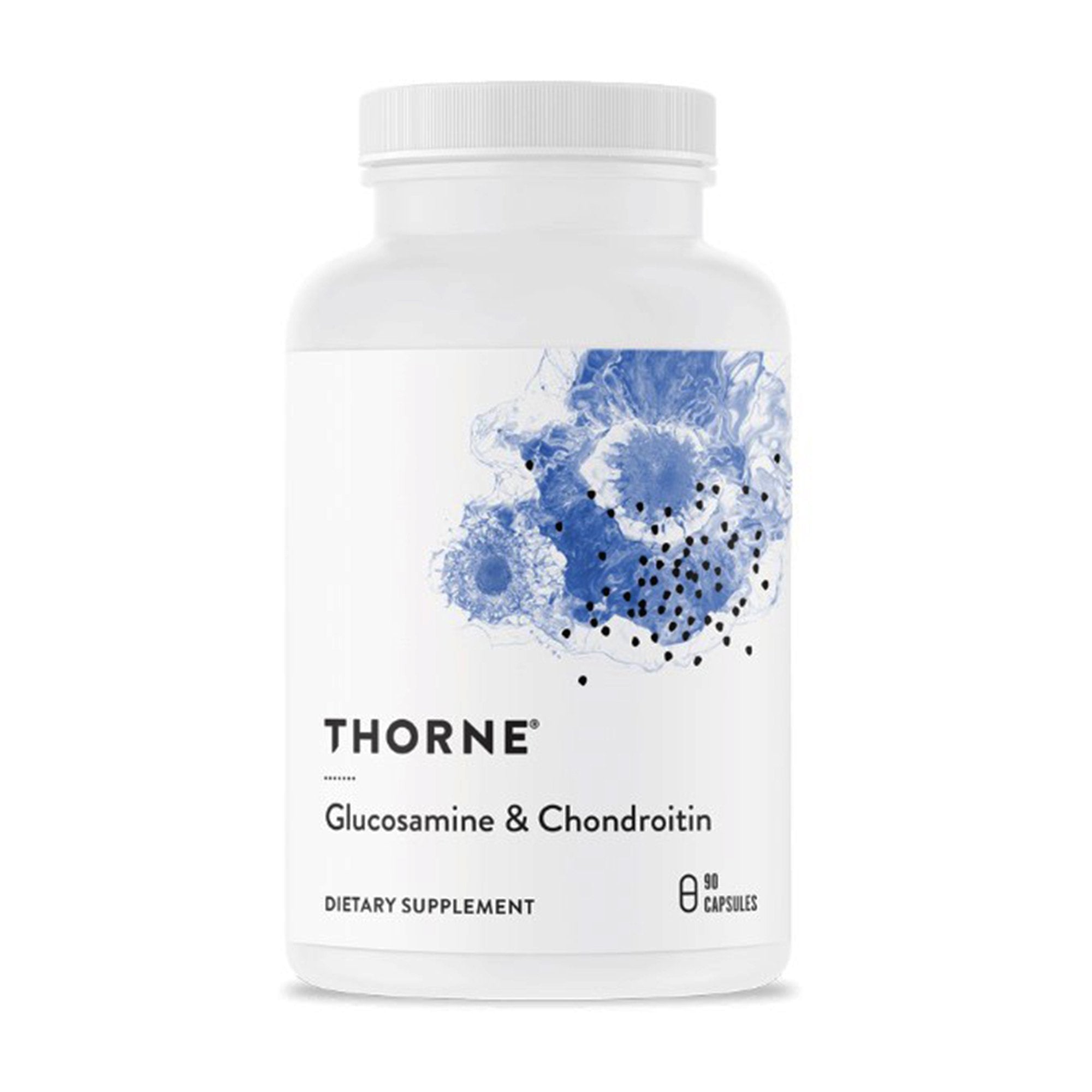 Dietary Supplement THORNE® Glucosamine & Chondroitin Glucosamine Sulfate / Chondroitin Sulfate 500 mg - 250 mg Strength Capsule 90 per Bottle - image 2