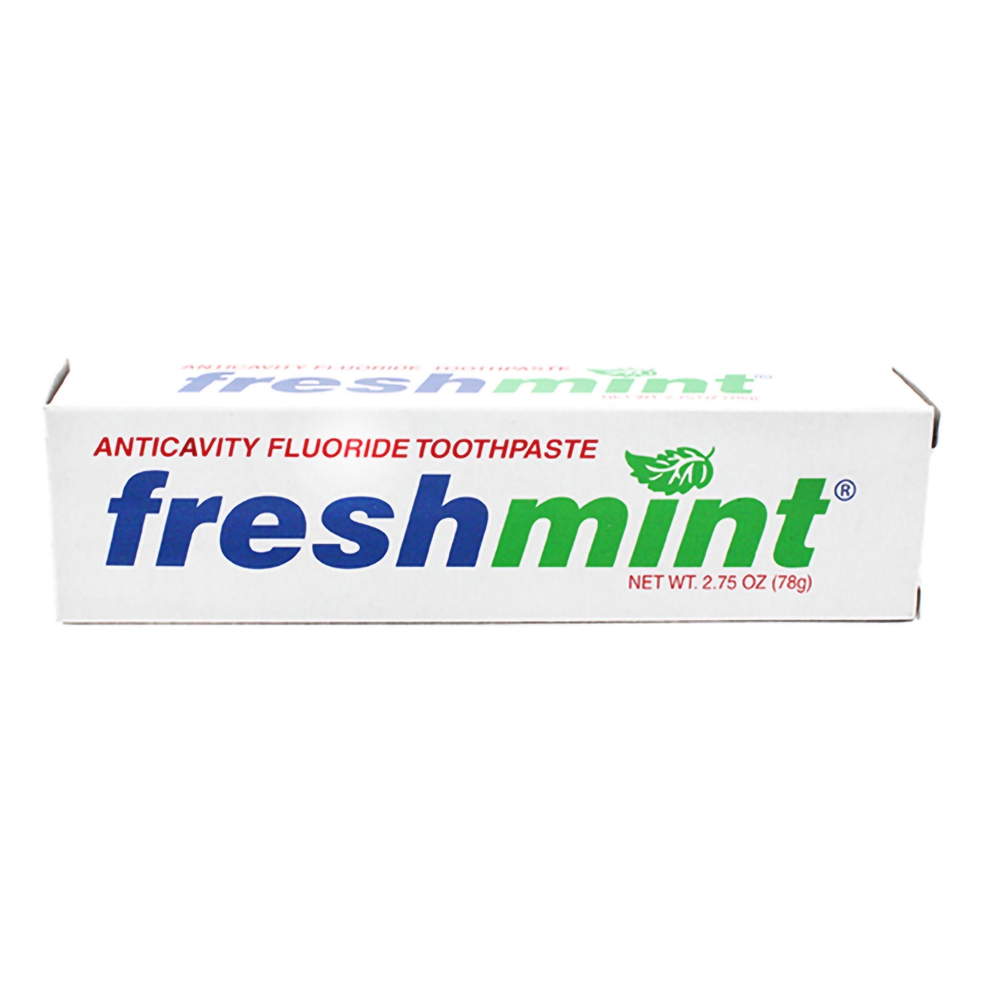 Freshmint® Mint Fluoride Toothpaste, Travel Size, 2.75-ounce Tube
