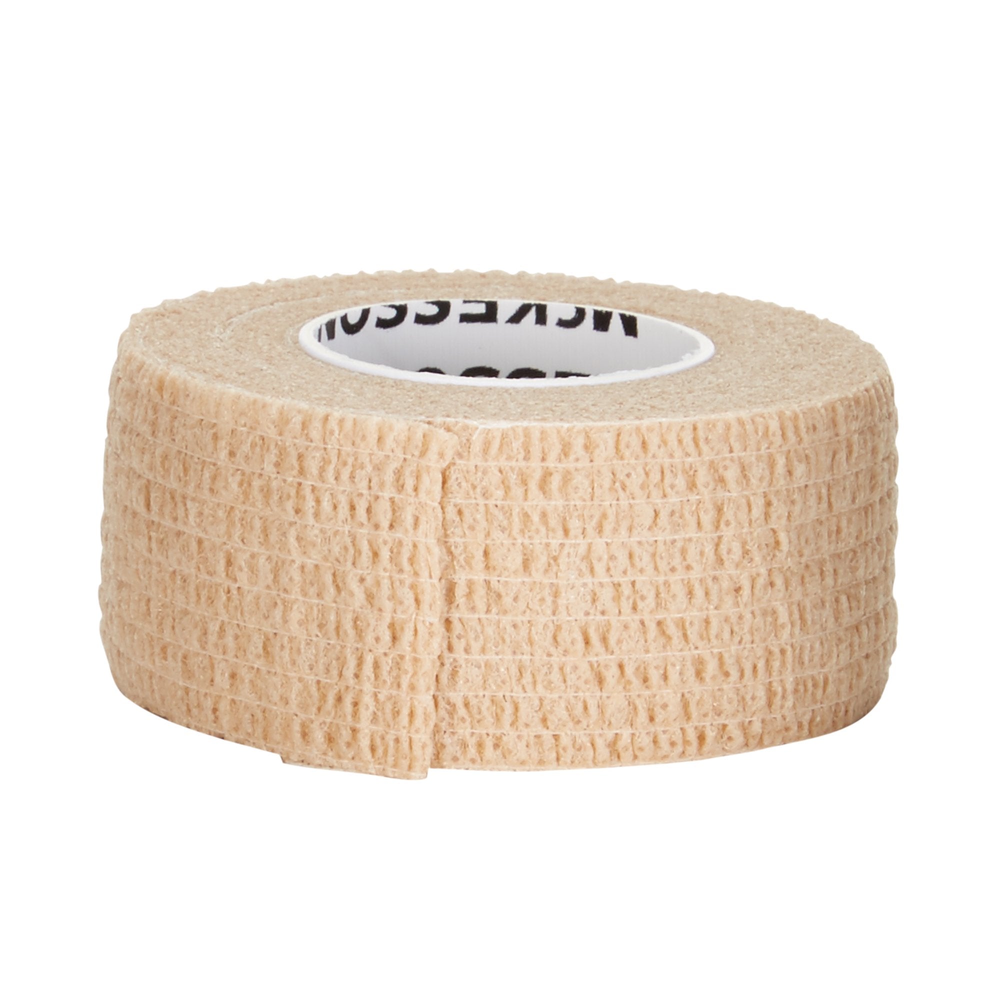 Cohesive Bandage McKesson 1 Inch X 5 Yard Self-adherent Closure Tan NonSterile Standard Compression - image 2