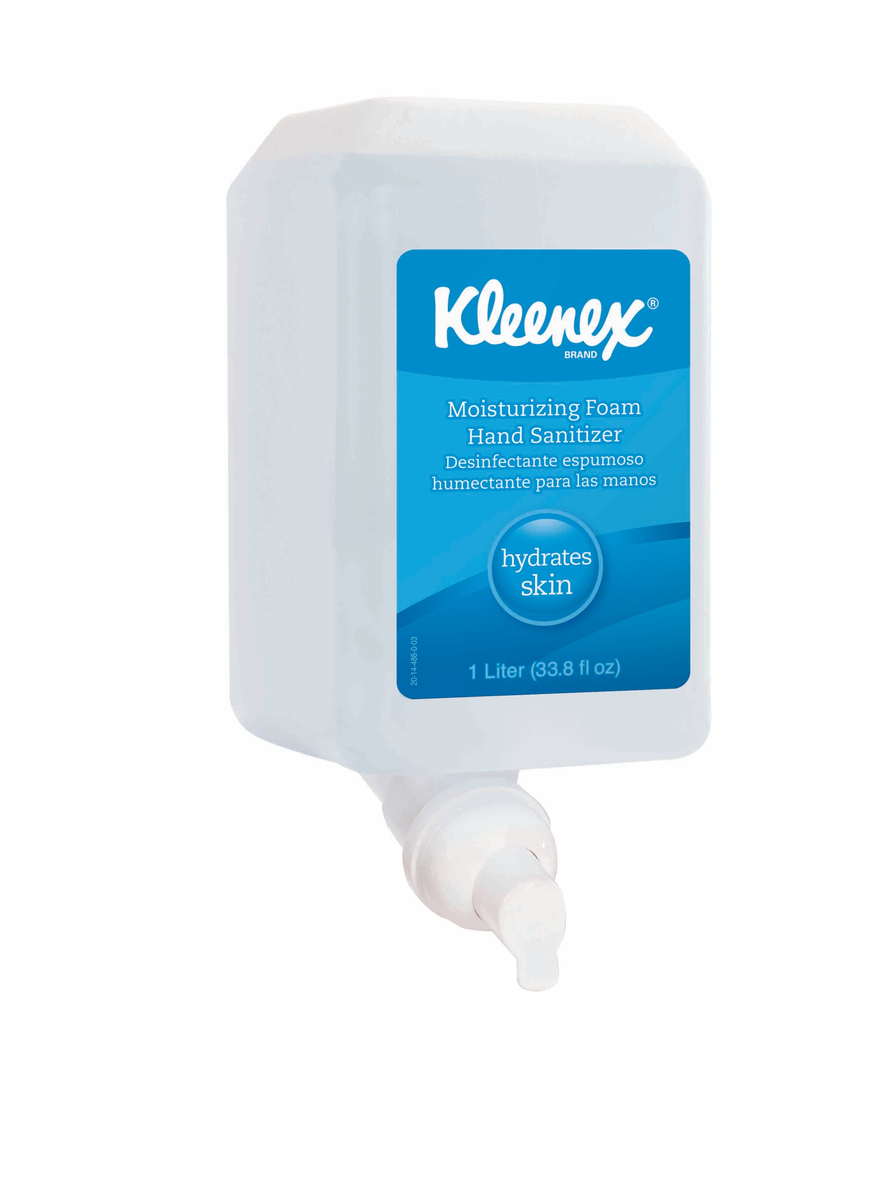 Hand Sanitizer Kleenex® 1,000 mL Ethyl Alcohol Foaming Dispenser Refill Bottle