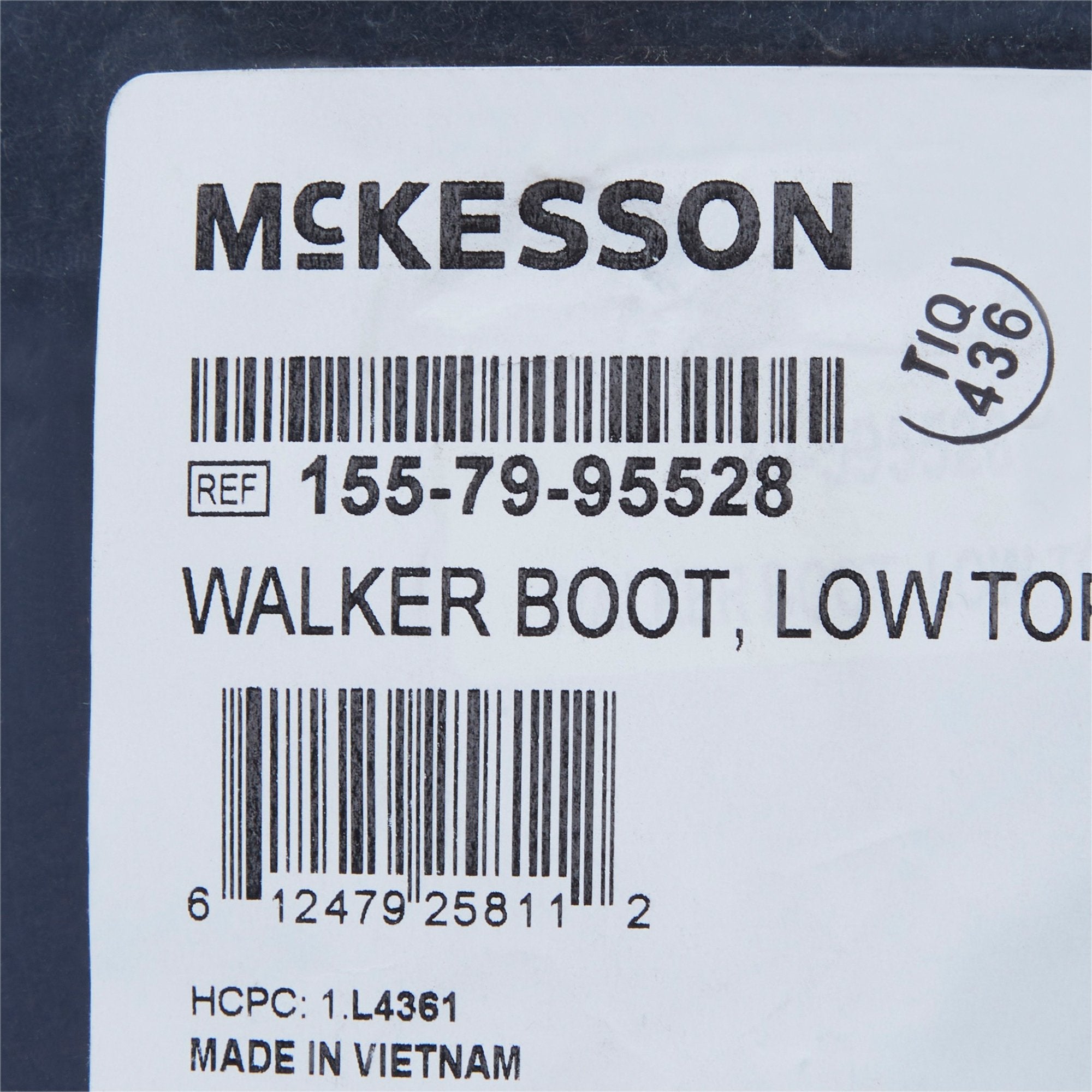 McKesson Pneumatic / Adjustable Air Support Walker Boot, Extra Large (1 Unit)