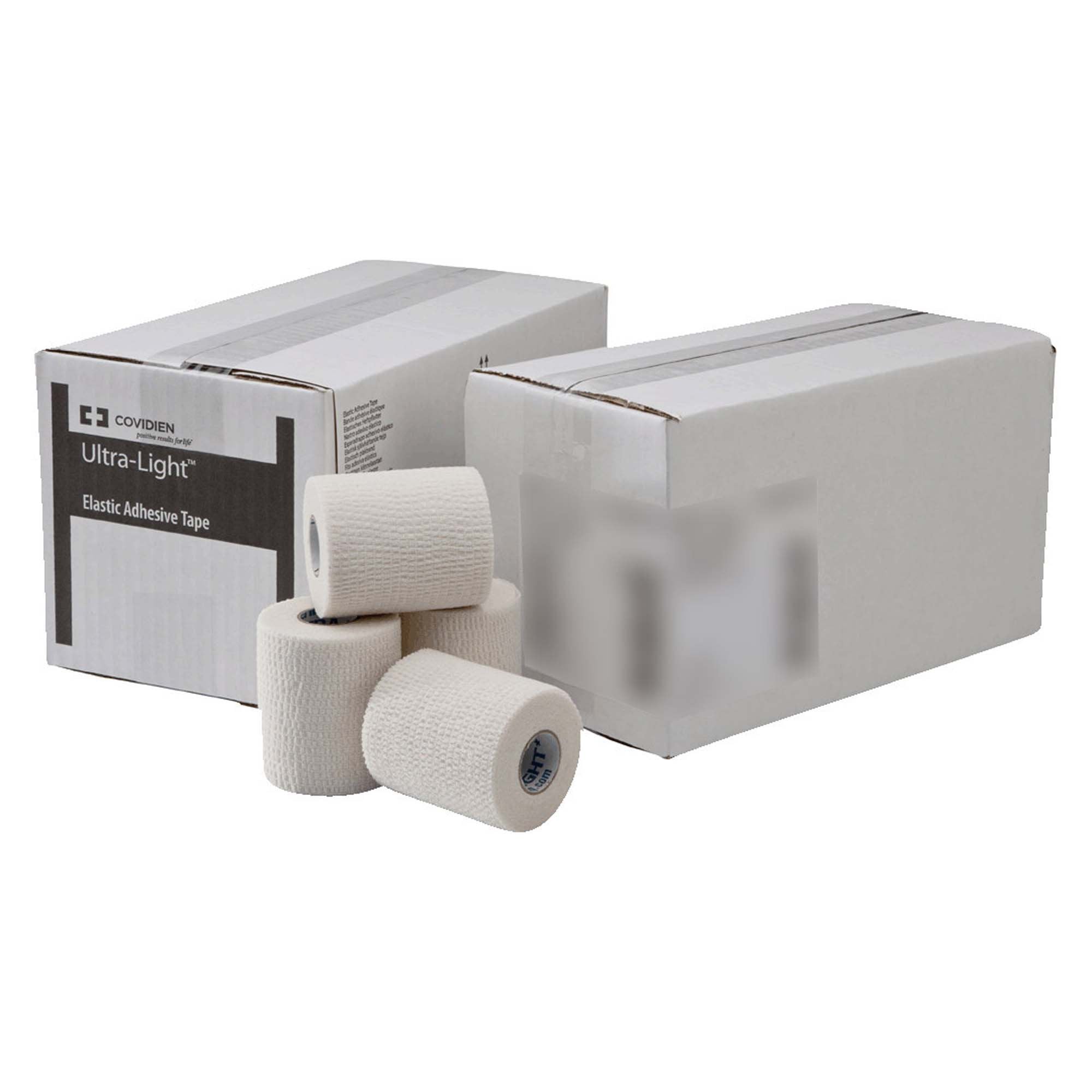 Athletic Tape Sher-Light™ White 3 Inch X 7-1/2 Yard Polyester / Cotton / Spandex NonSterile