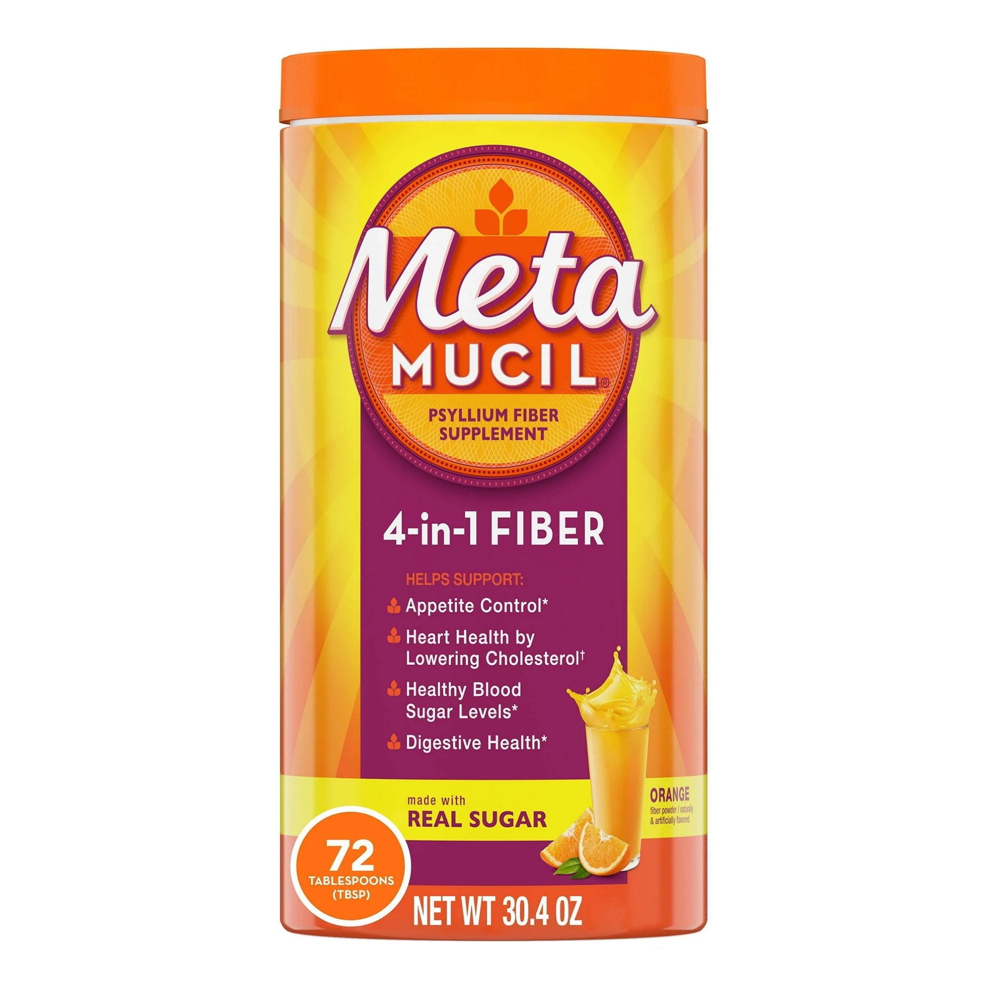 Metamucil Psyllium Husk Fiber Supplement