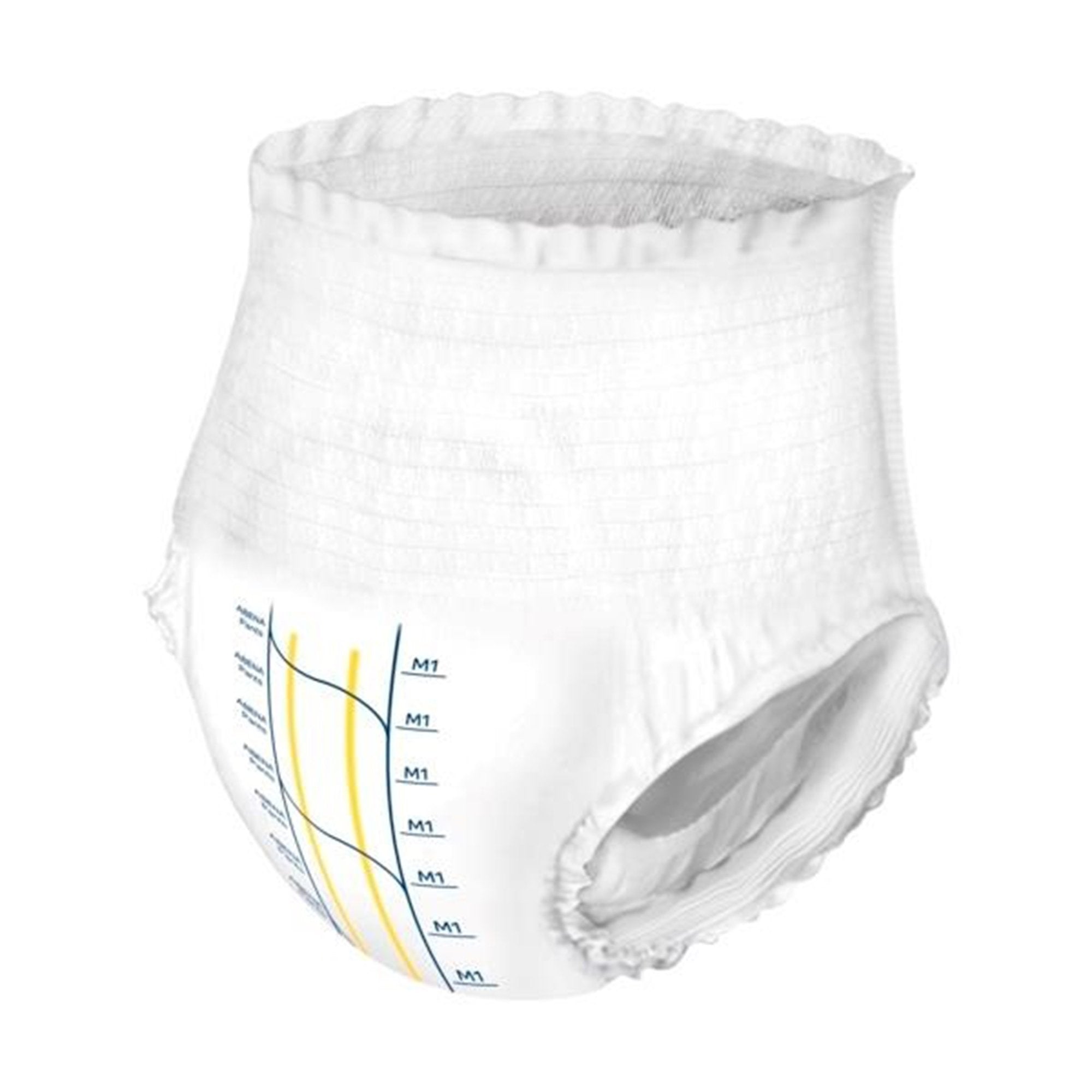 Absorbent Underwear Abena® Premium Pants M1 Pull On with Tear Away Seams Adult Medium Unisex Disposable Heavy Absorbency - image 7