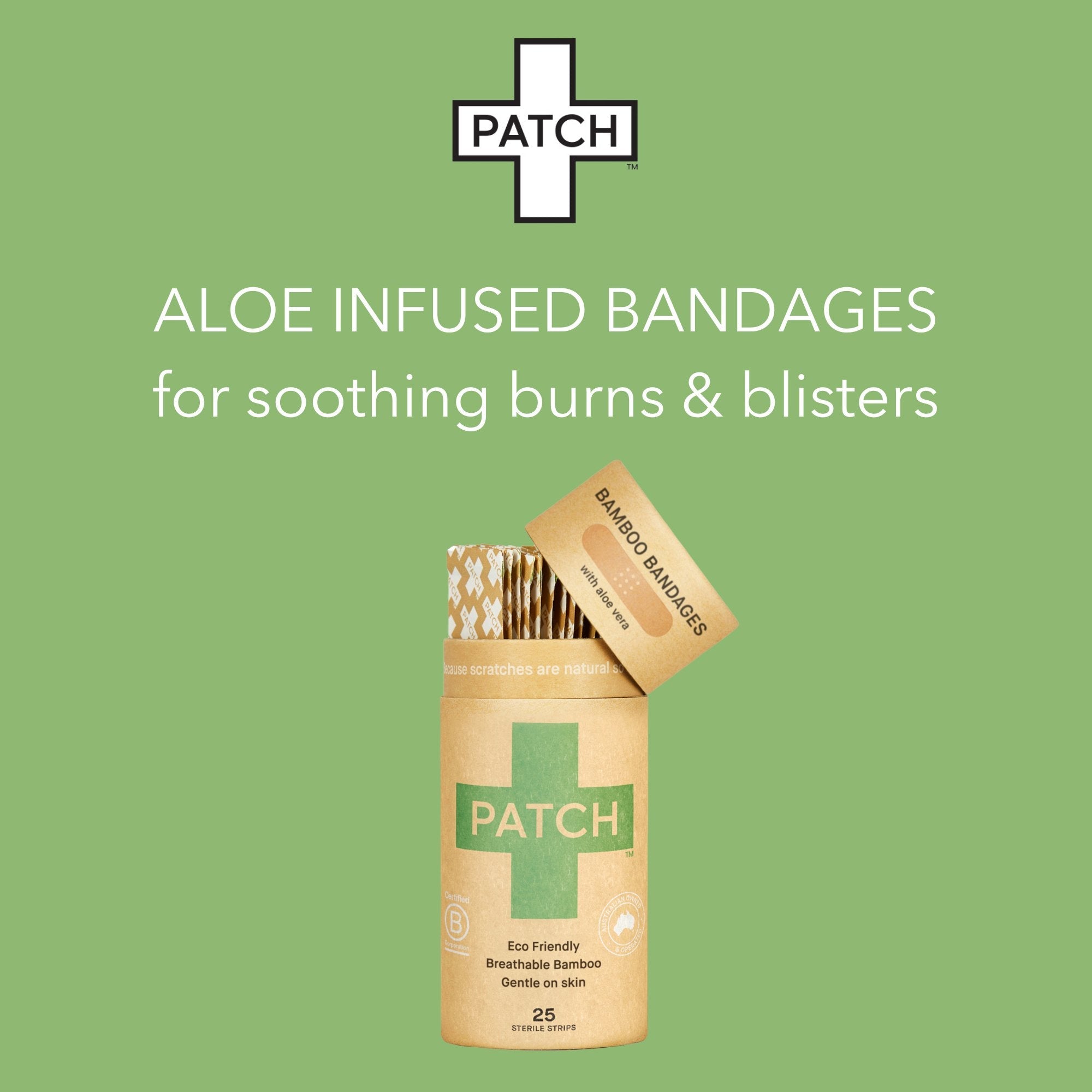 Patch™ Adhesive Strip with Aloe Vera, 3/4 x 3 Inch (1 Unit)