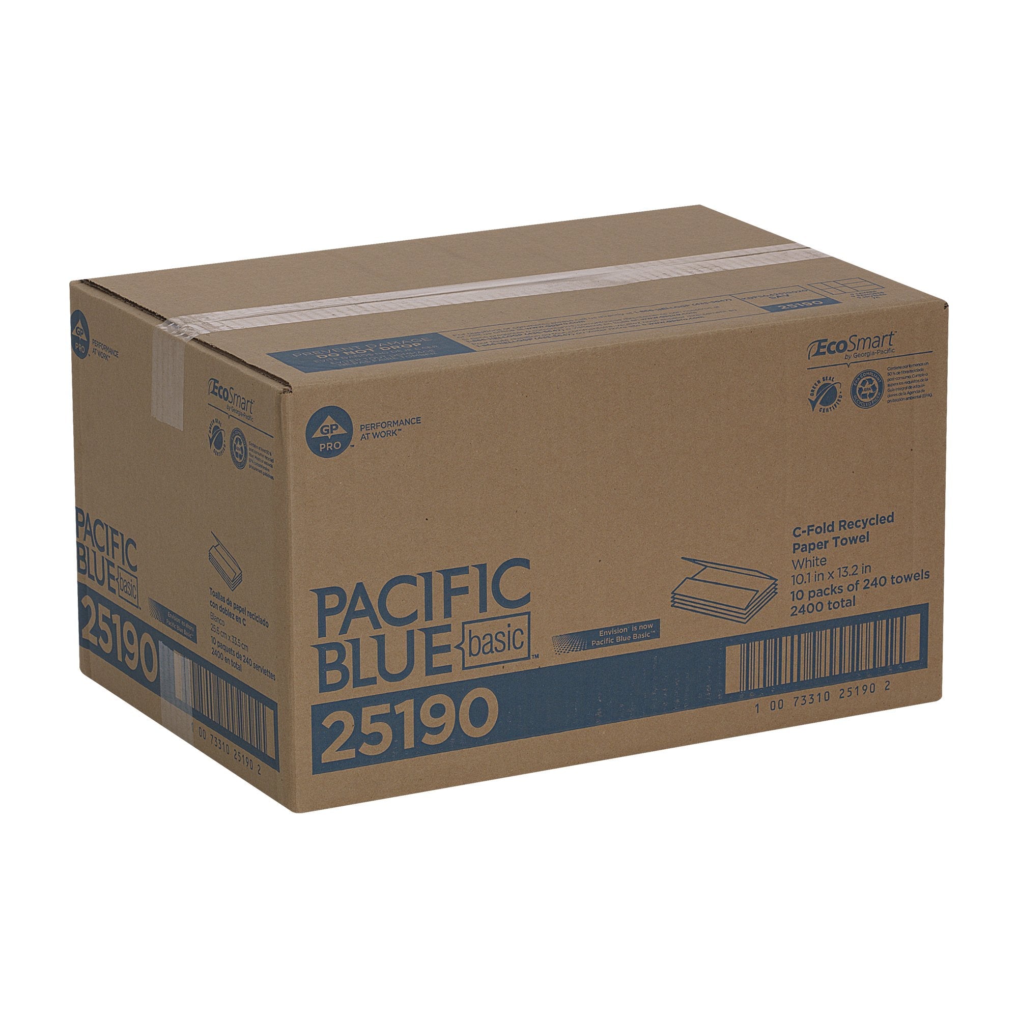 Pacific Blue Basic™ Paper Towel, 240 per Pack (1 Unit)