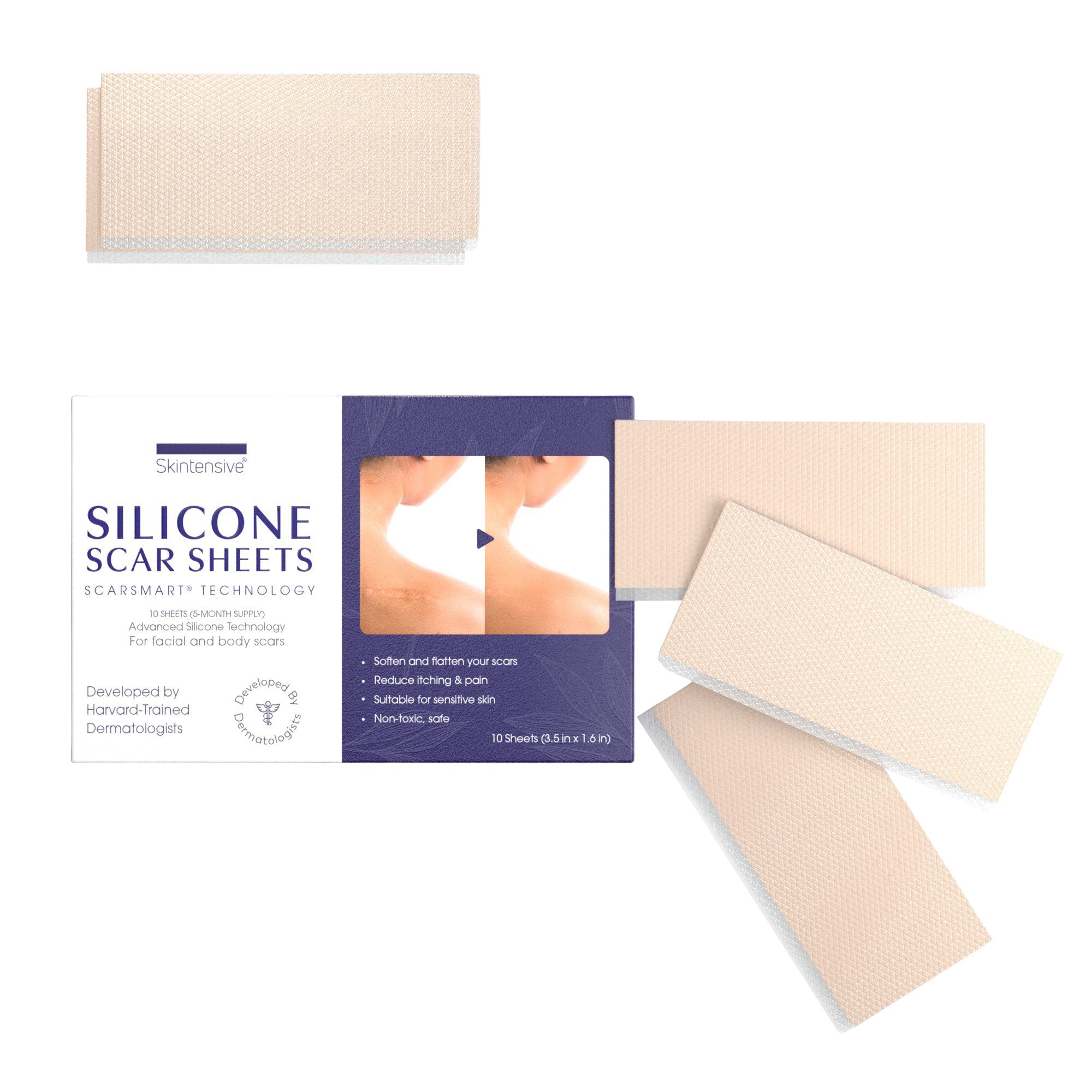 Skintensive® Silicone Scar Sheets