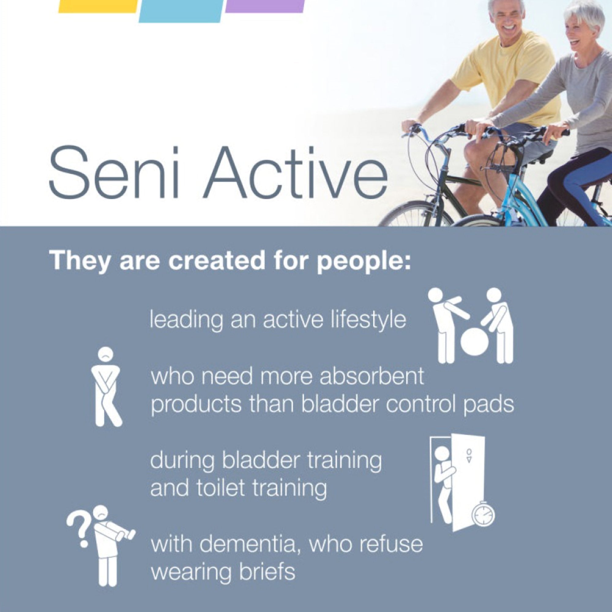 Absorbent Underwear Seni® Active Super Plus Pull On with Tear Away Seams Adult Large Unisex Disposable Heavy Absorbency - image 6