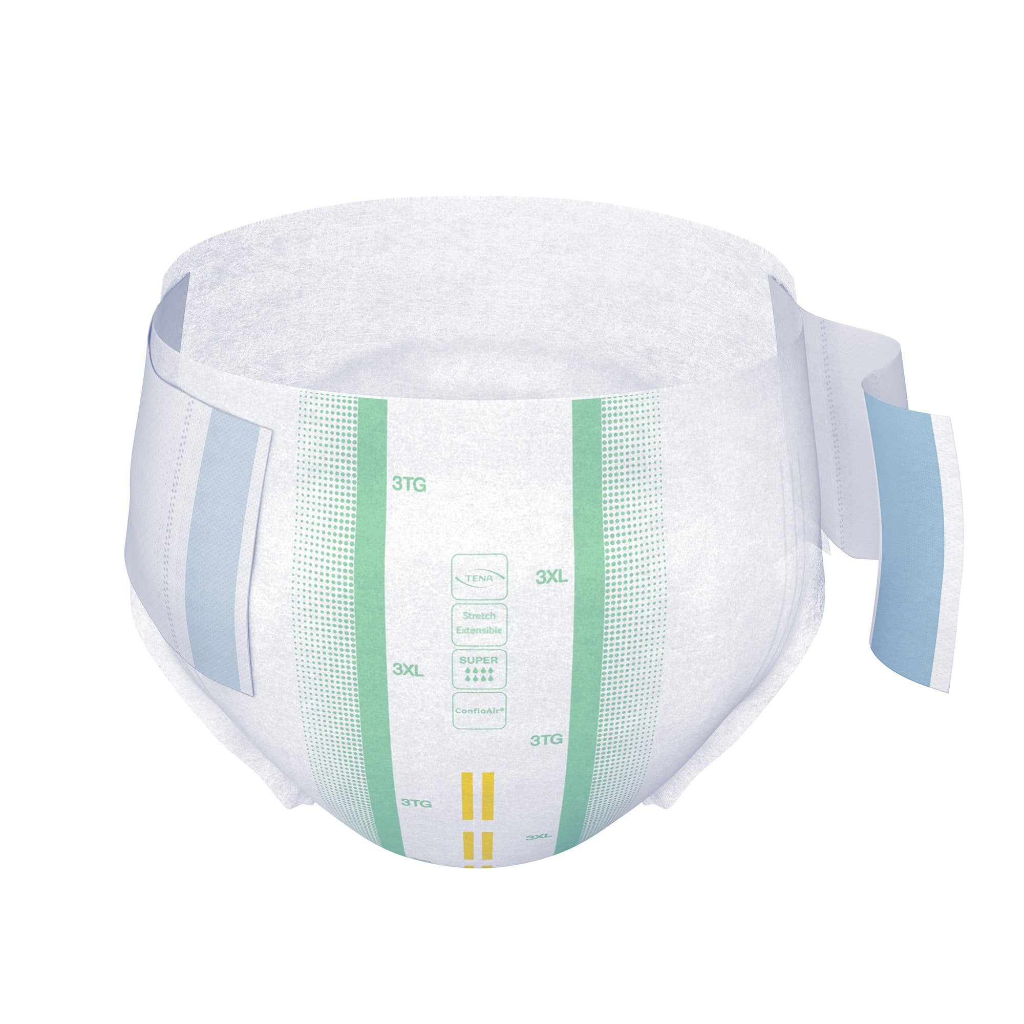 Tena ProSkin Stretch Super 3XL Incontinence Briefs, Heavy Absorbency (8-Pack)