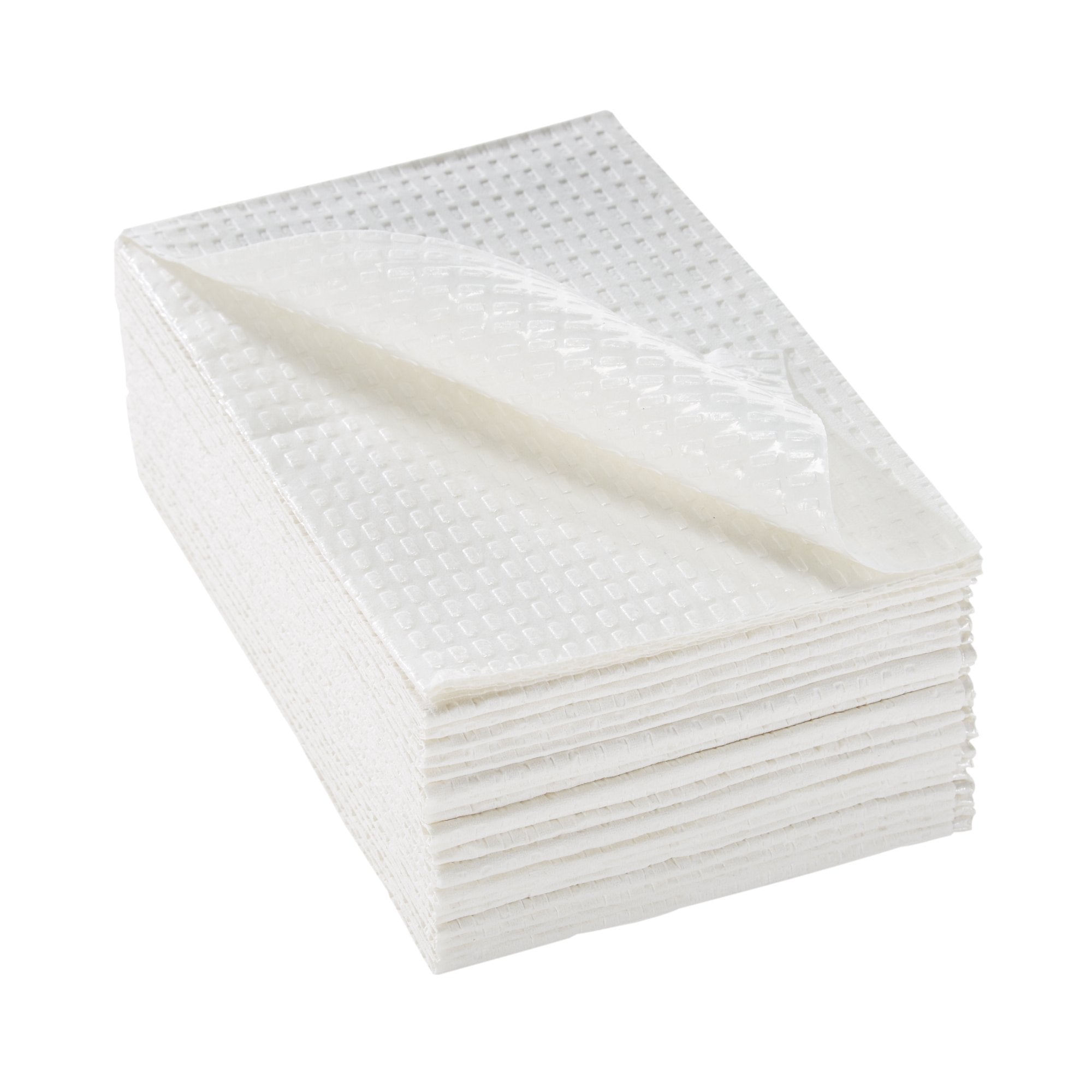 McKesson 3-Ply Tissue Procedure Towels, Polybacked, 13x18" - 500 Pack