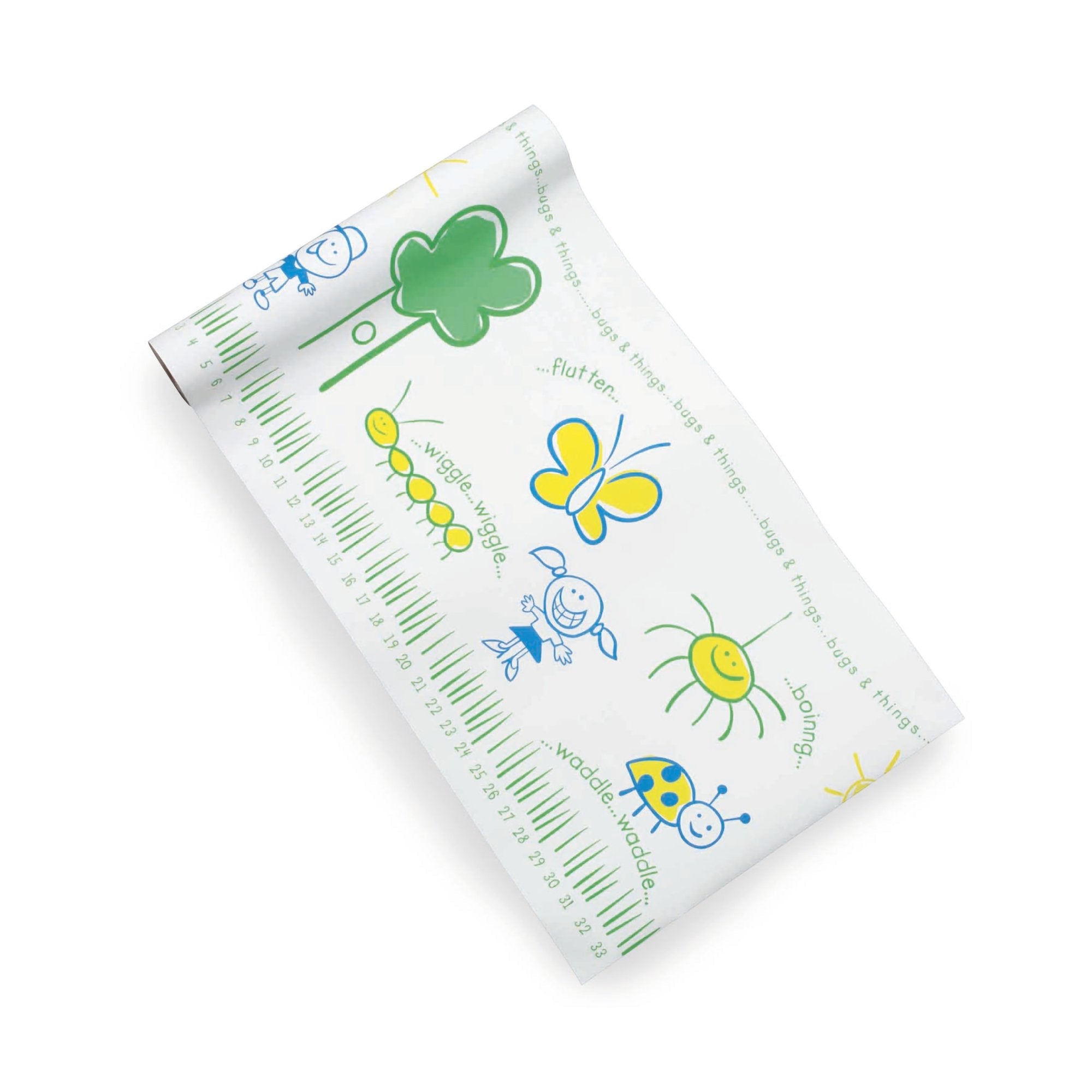 McKesson Smooth Table Paper, 18 Inch x 75 Yard, Print (Bugs and Things) (6 Units)