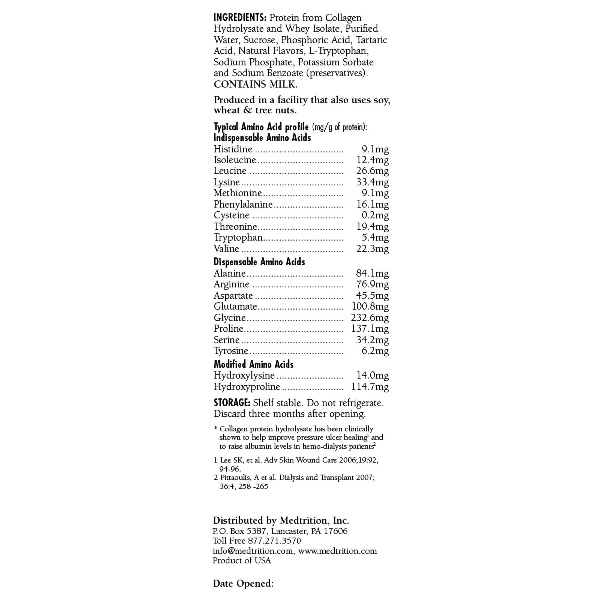 ProSource Plus™ Collagen and Whey Protein Formula, 32-ounce Bottle (1 Unit)