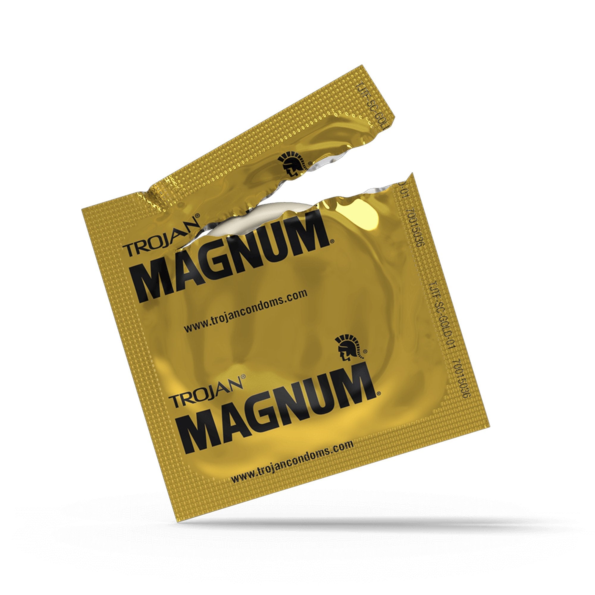Condom Trojan® Magnum® Lubricated Large 3 per Box - image 2