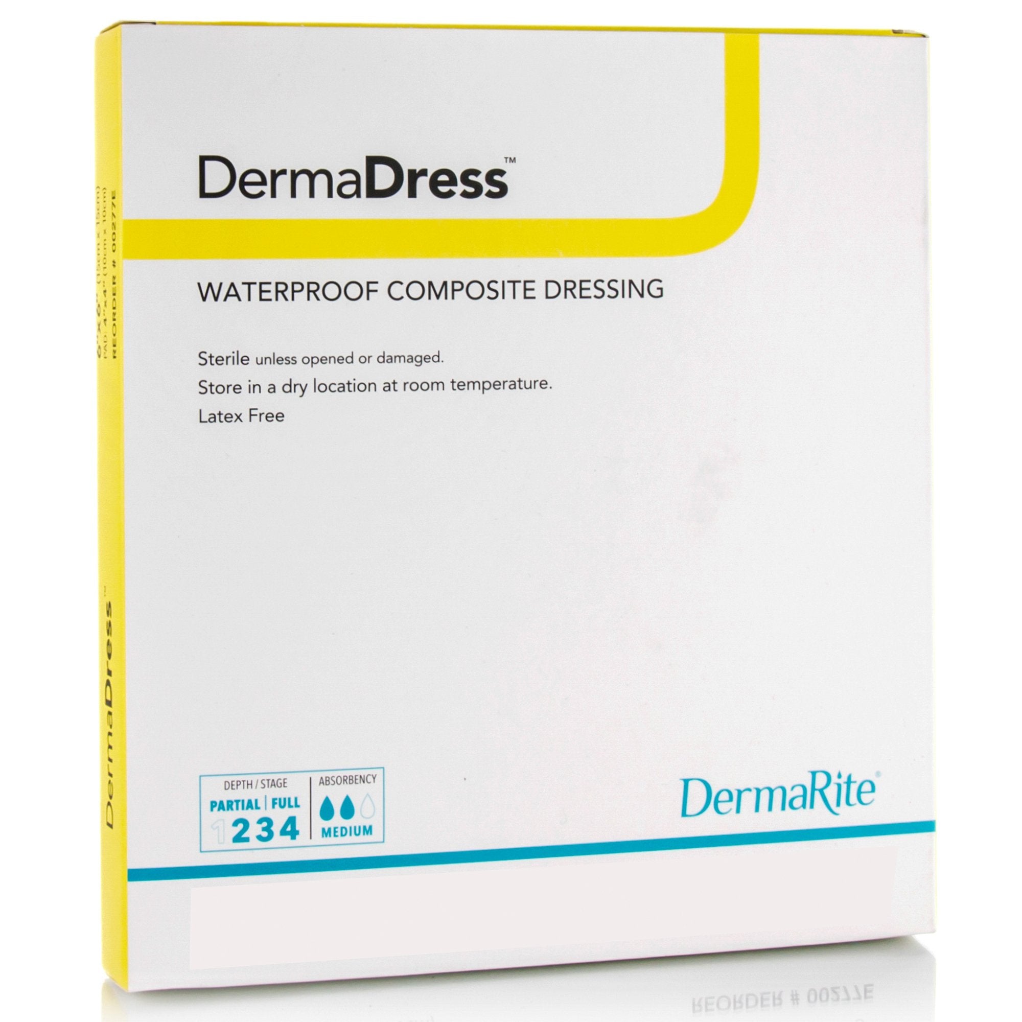 DermaDress™ Composite Dressing, 4 x 4 Inch (10 Units)