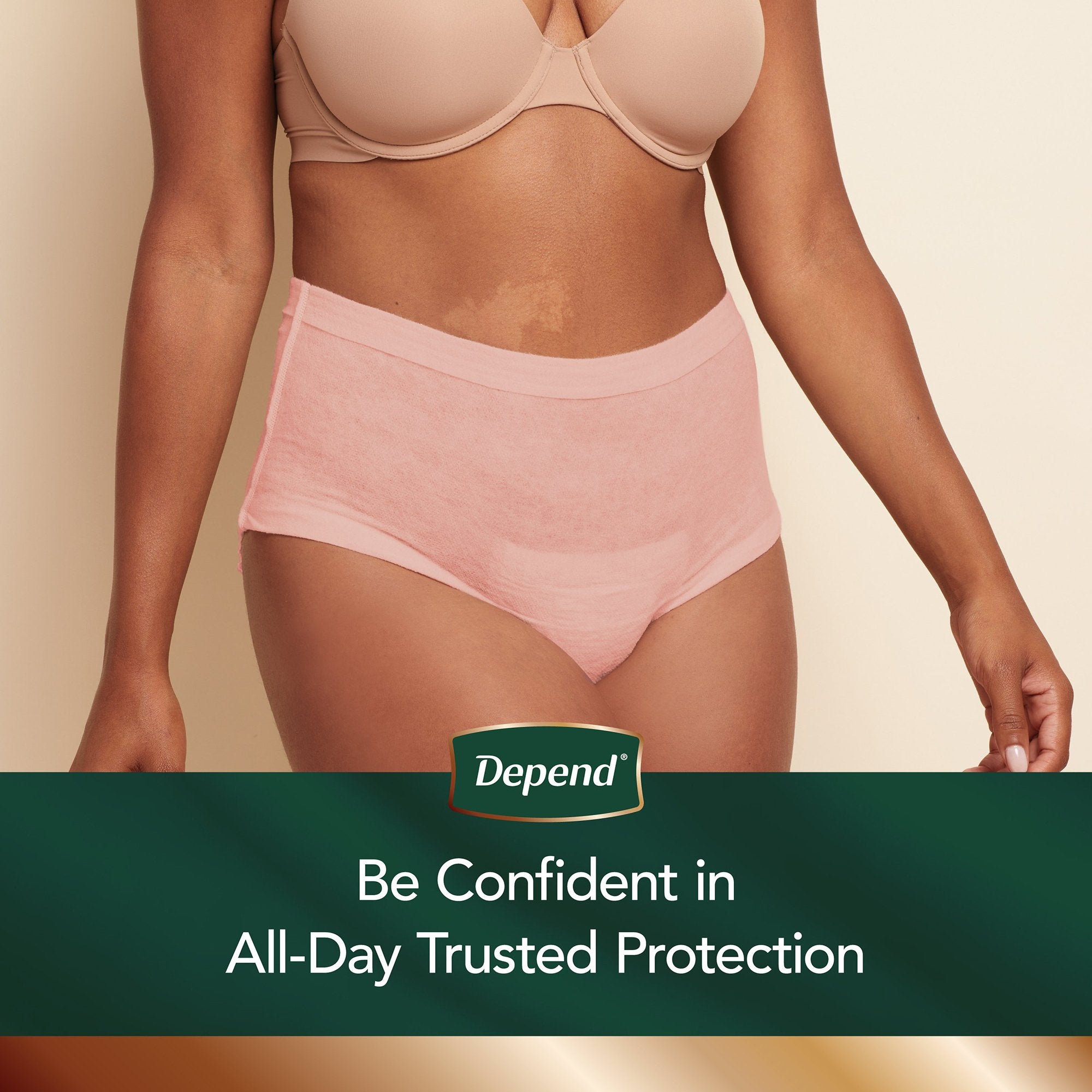Absorbent Underwear Depend® Silhouette® Waistband Style Adult Small Female Disposable Heavy Absorbency - image 4