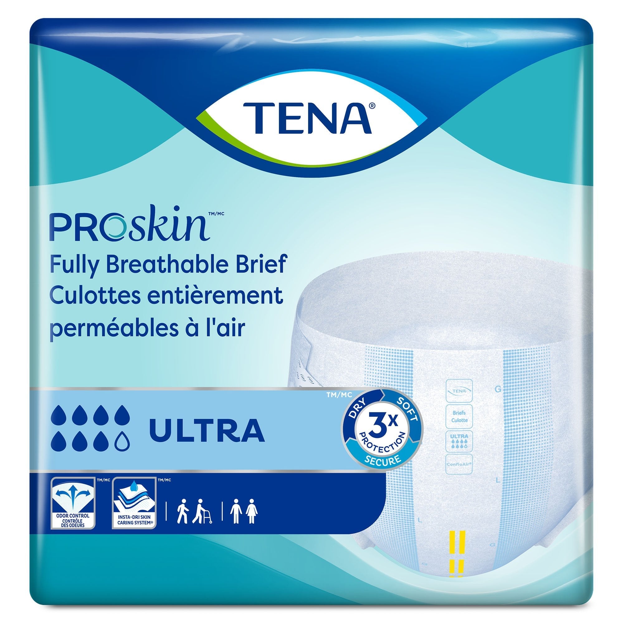 Tena® Ultra Incontinence Brief, Medium (40 Units)
