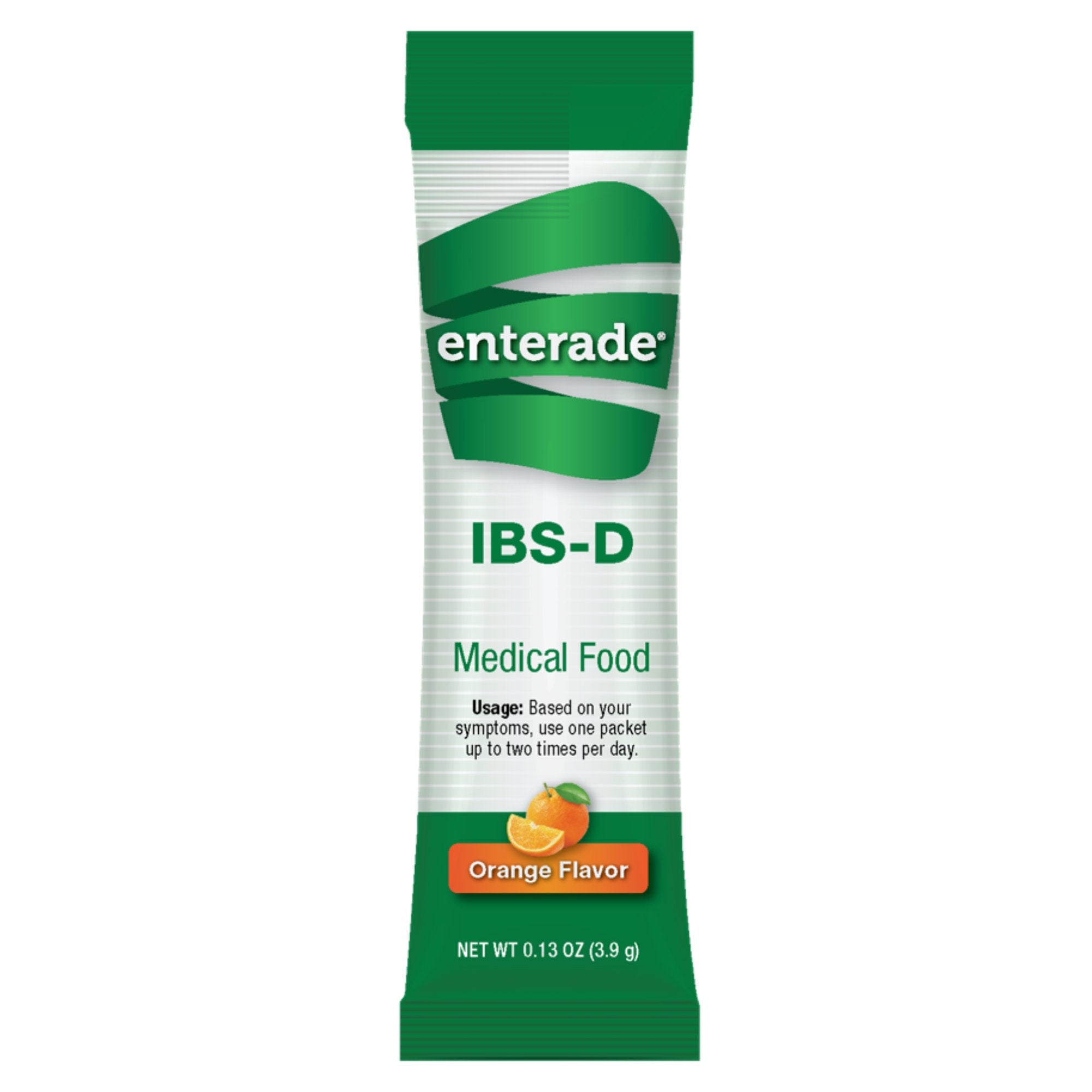 Oral Supplement enterade® IBS-D Orange Flavor Powder 0.14 oz. Individual Packet